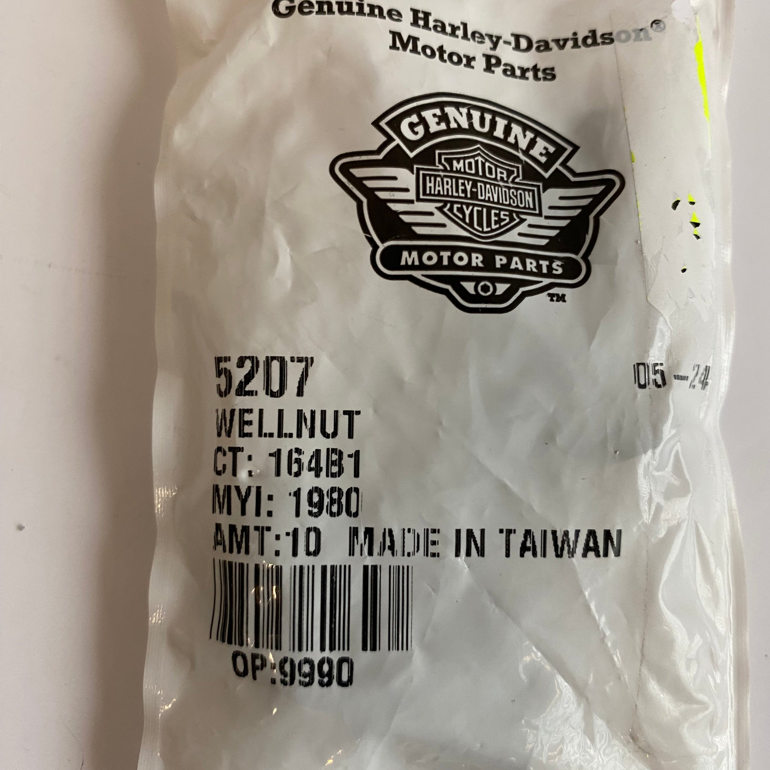 Gummimutter 10-32 Verkleidung Touring Harley Davidson OEM-Nr. 5207