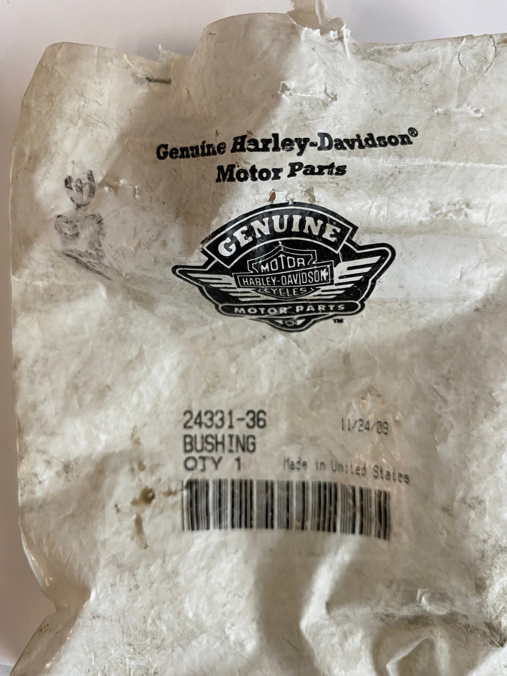 Bague bronze d'axe de piston Harley Davidson REF OEM 24331-36