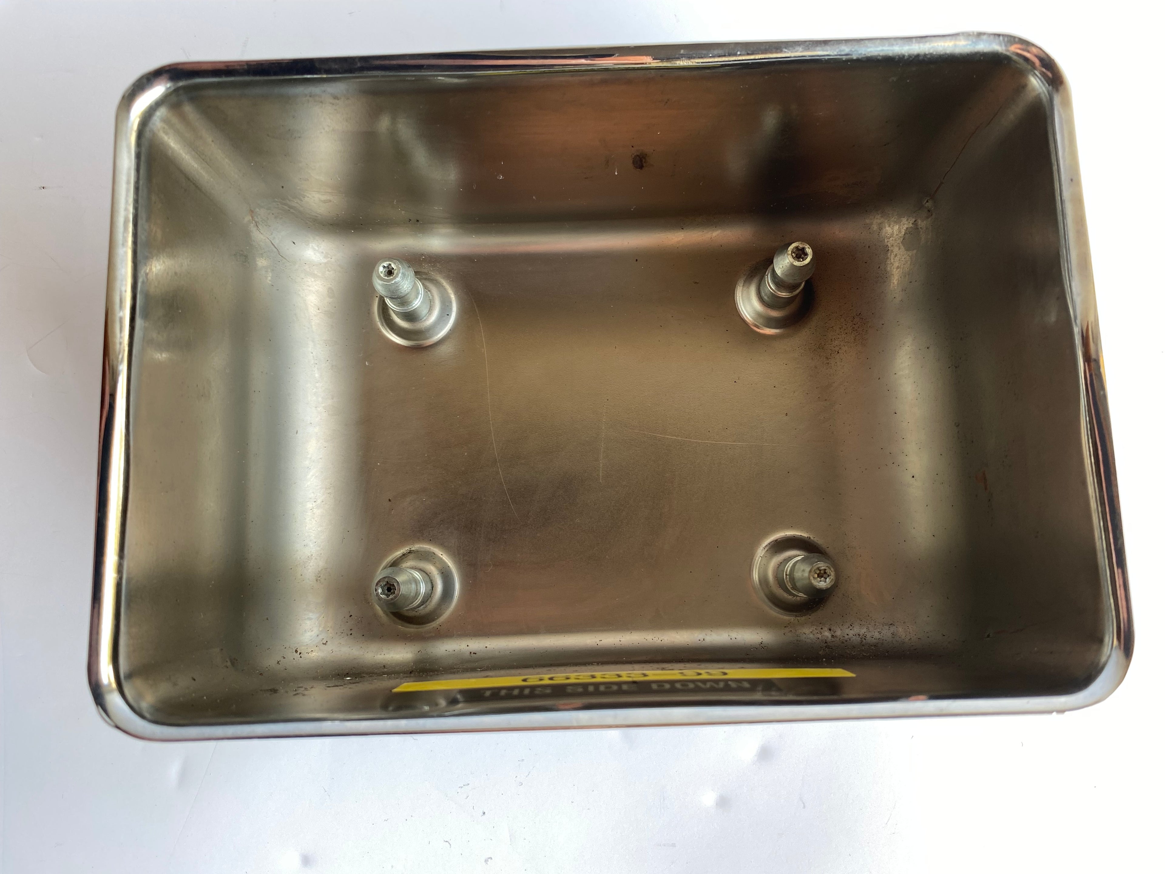 Couvercle de boite à fusibles chromé Dyna Harley Davidson REF OEM 66333-99