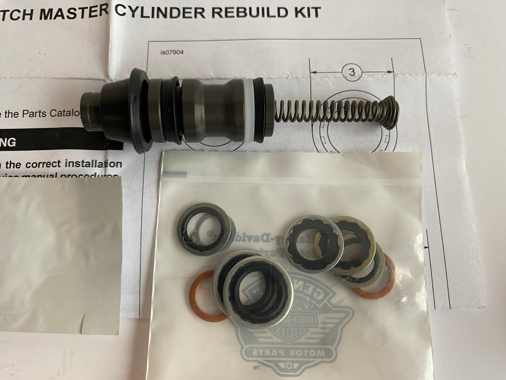 Kit de réparation maitre cylindre embrayage hydraulique Harley Davidson REF OEM 37200096B