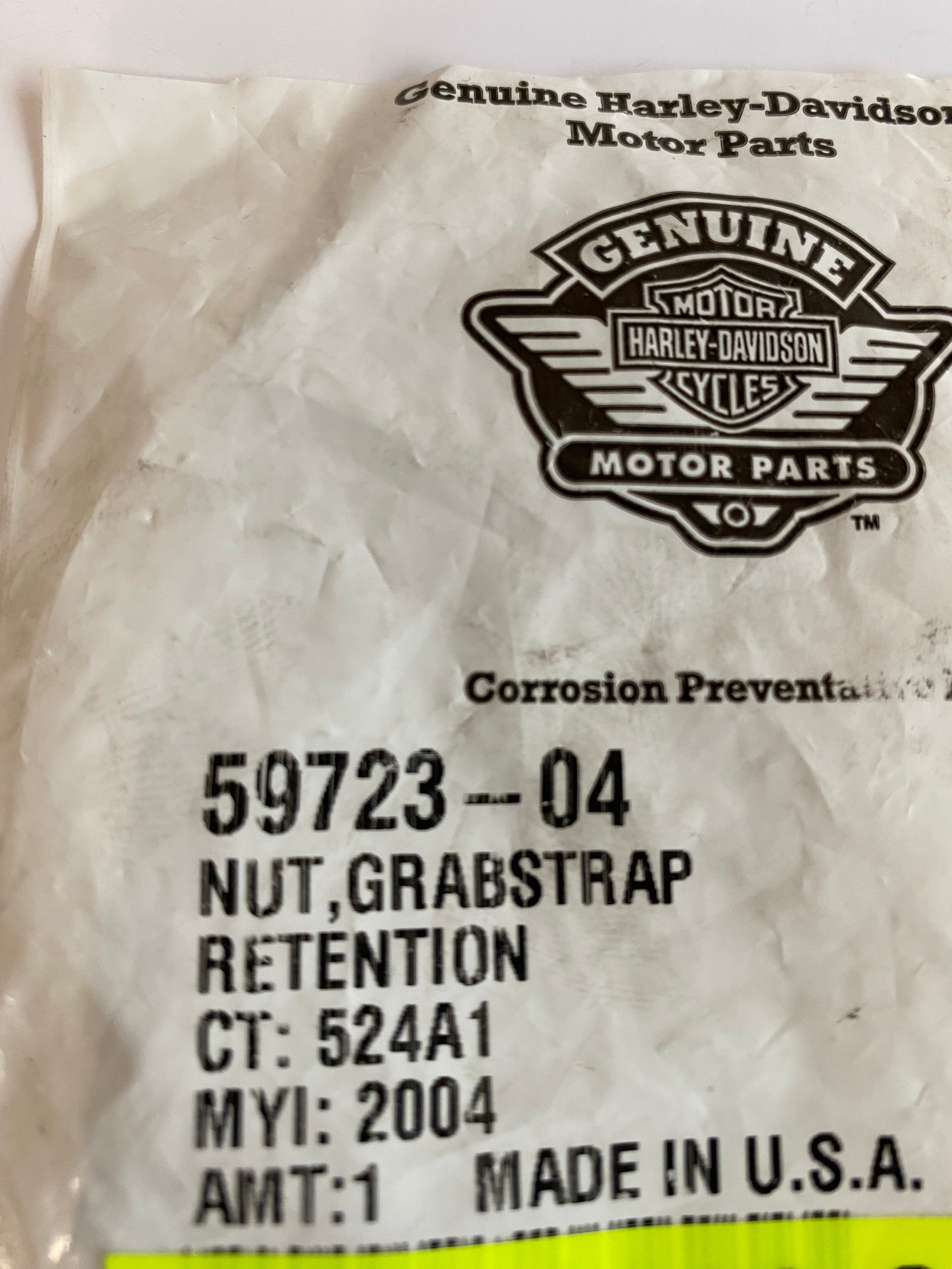 Ecrou de selle Sportster Harley Davidson REF OEM 59723-04