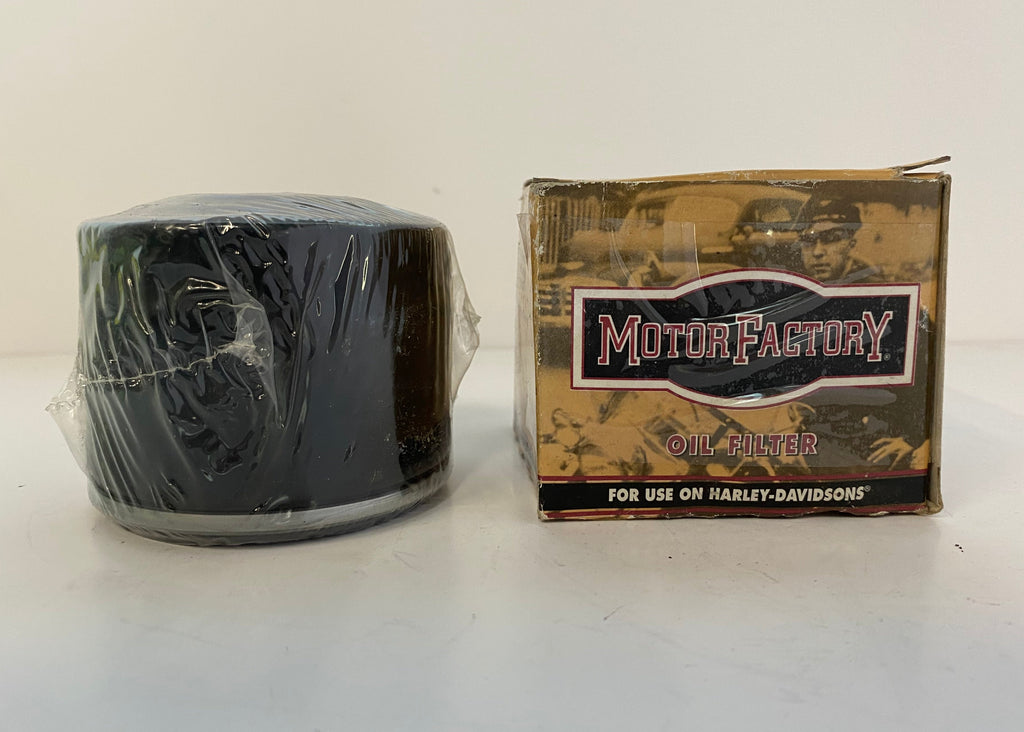 Filtre à huile noir court Harley Davidson REF OEM 63810-80A