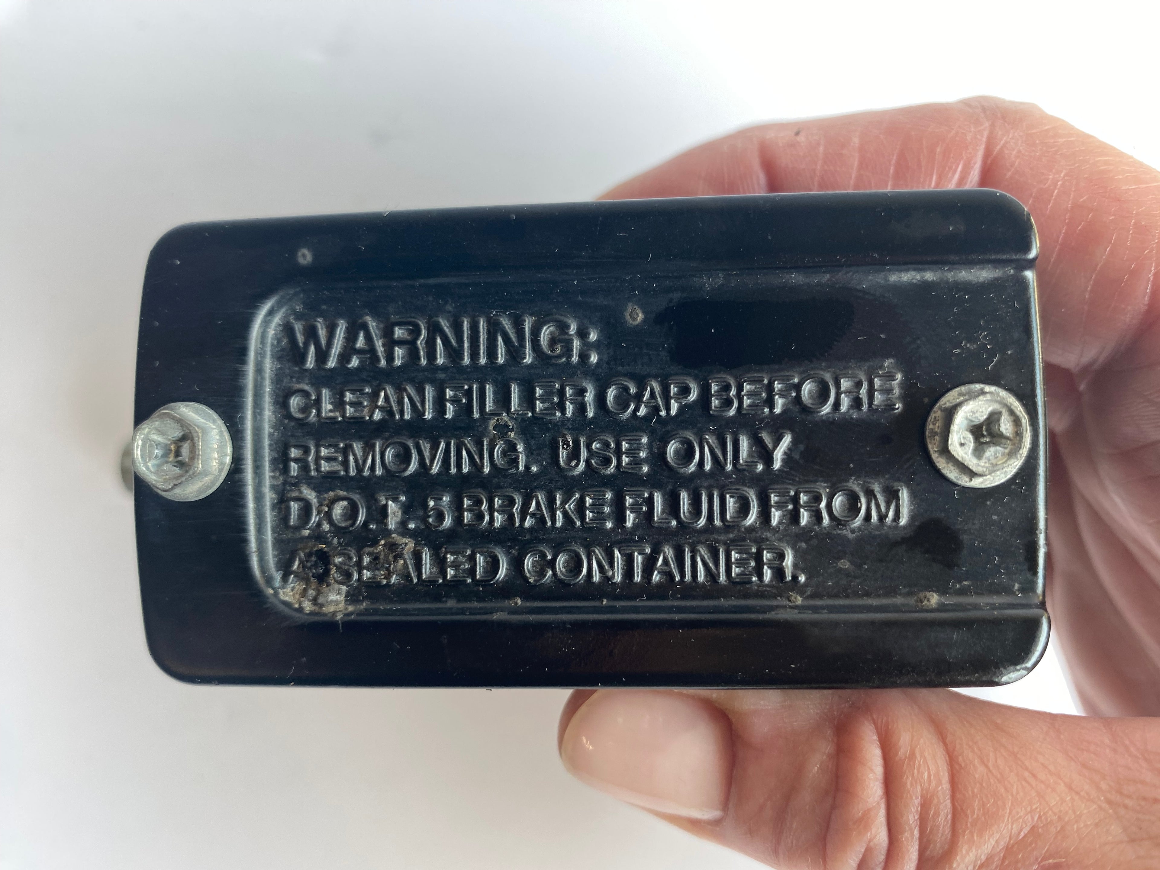 Maitre cylindre DOT 5 de frein arrière Dyna Harley Davidson REF OEM 42474-90C