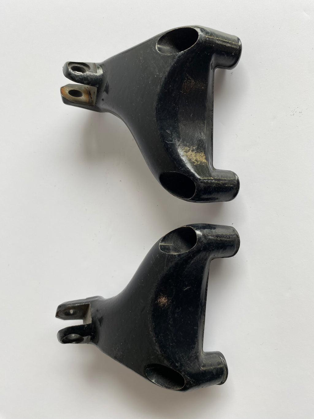 Harley Davidson Passenger Footpeg Support Set OEM REF: 49314-04 / 49315-04