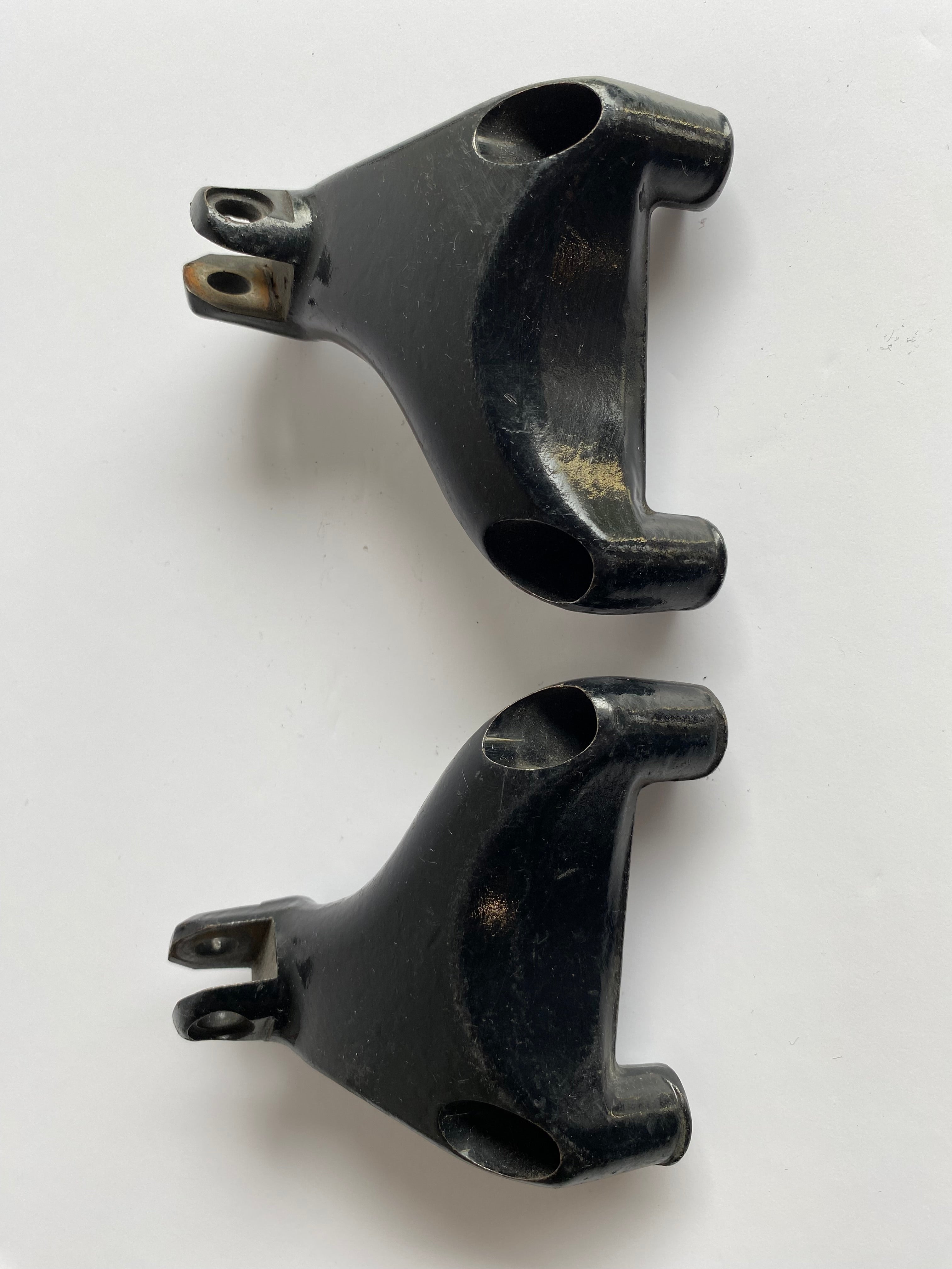 Harley Davidson Passenger Footpeg Support Set OEM REF: 49314-04 / 49315-04