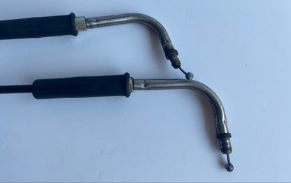 Jeu de câbles gaz aller et retour 32 pouces Harley Davidson REF OEM 56356-96A & 56355-96A