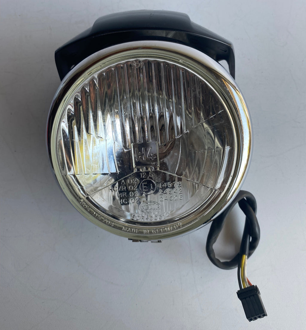 Phare + casquette noir Dyna ou Sportster Harley Davidson