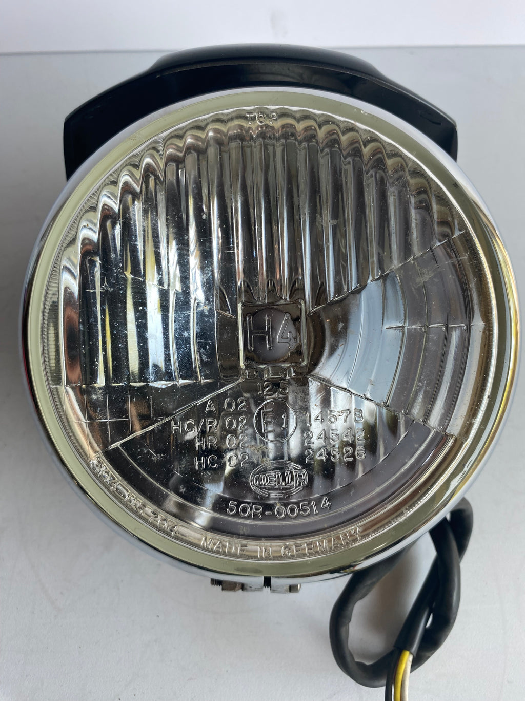 Phare + casquette noir Dyna ou Sportster Harley Davidson
