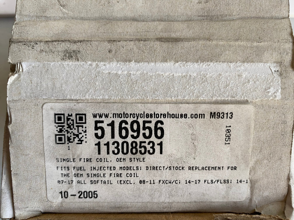 Bobine HT allumage Harley Davidson Twin Cam REF OEM 31696-07A