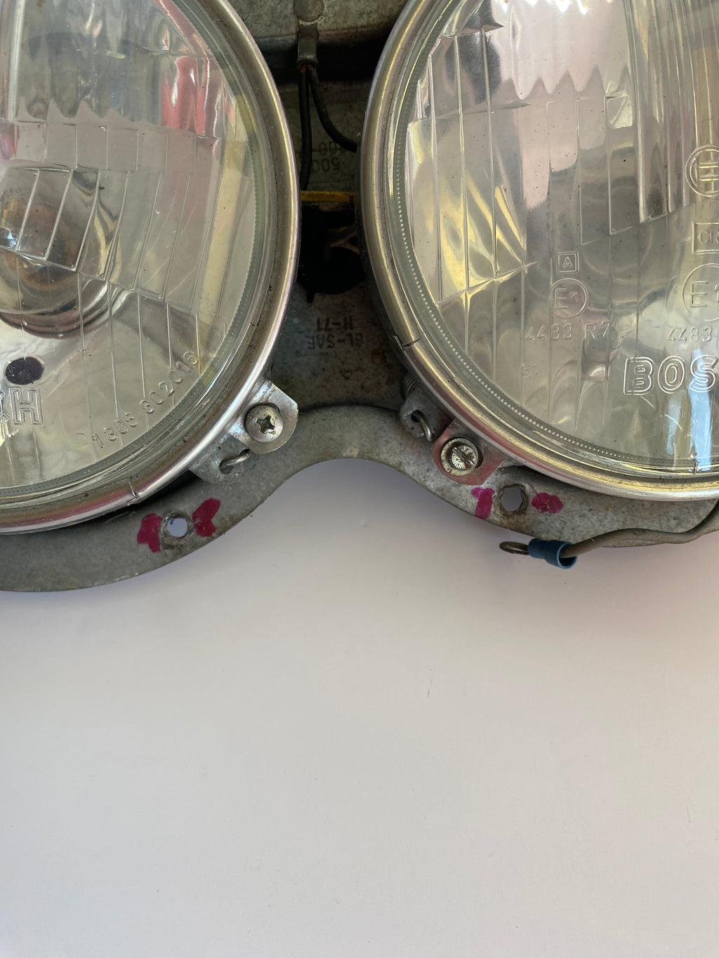 Optique de phare double Tour Glide Harley Davidson REF OEM 67775-81A