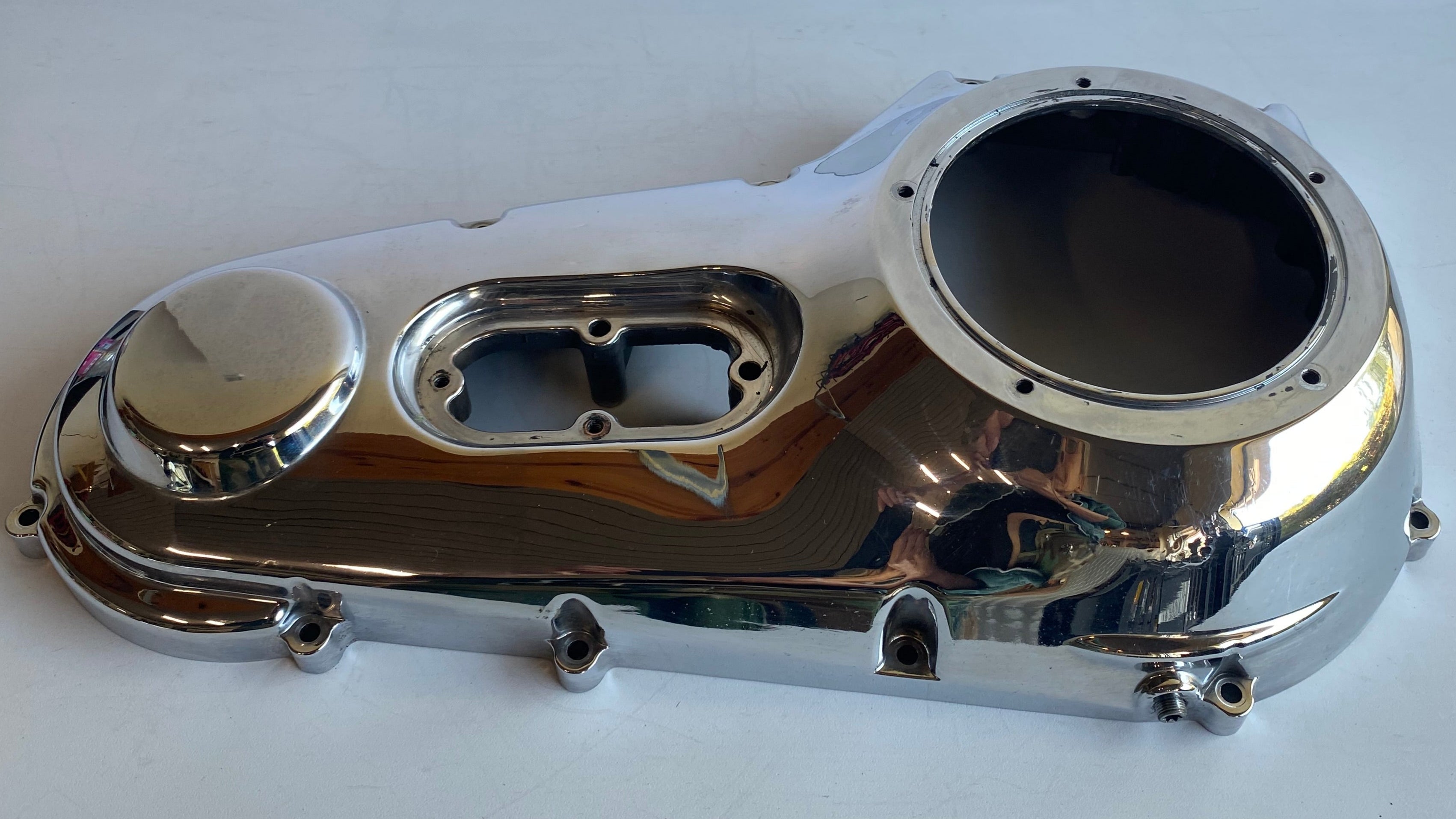 Chrome Primary Cover Dyna &amp; Softail Harley Davidson REF OEM 60543-99B