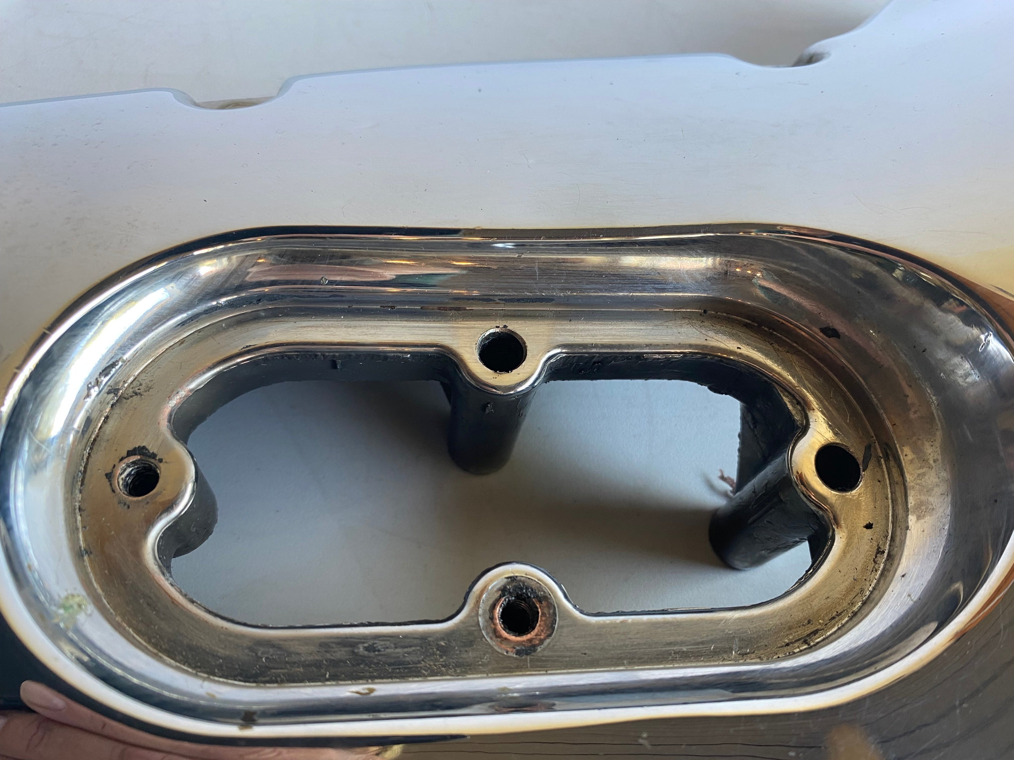 Chrome Primary Cover Dyna &amp; Softail Harley Davidson REF OEM 60543-99B