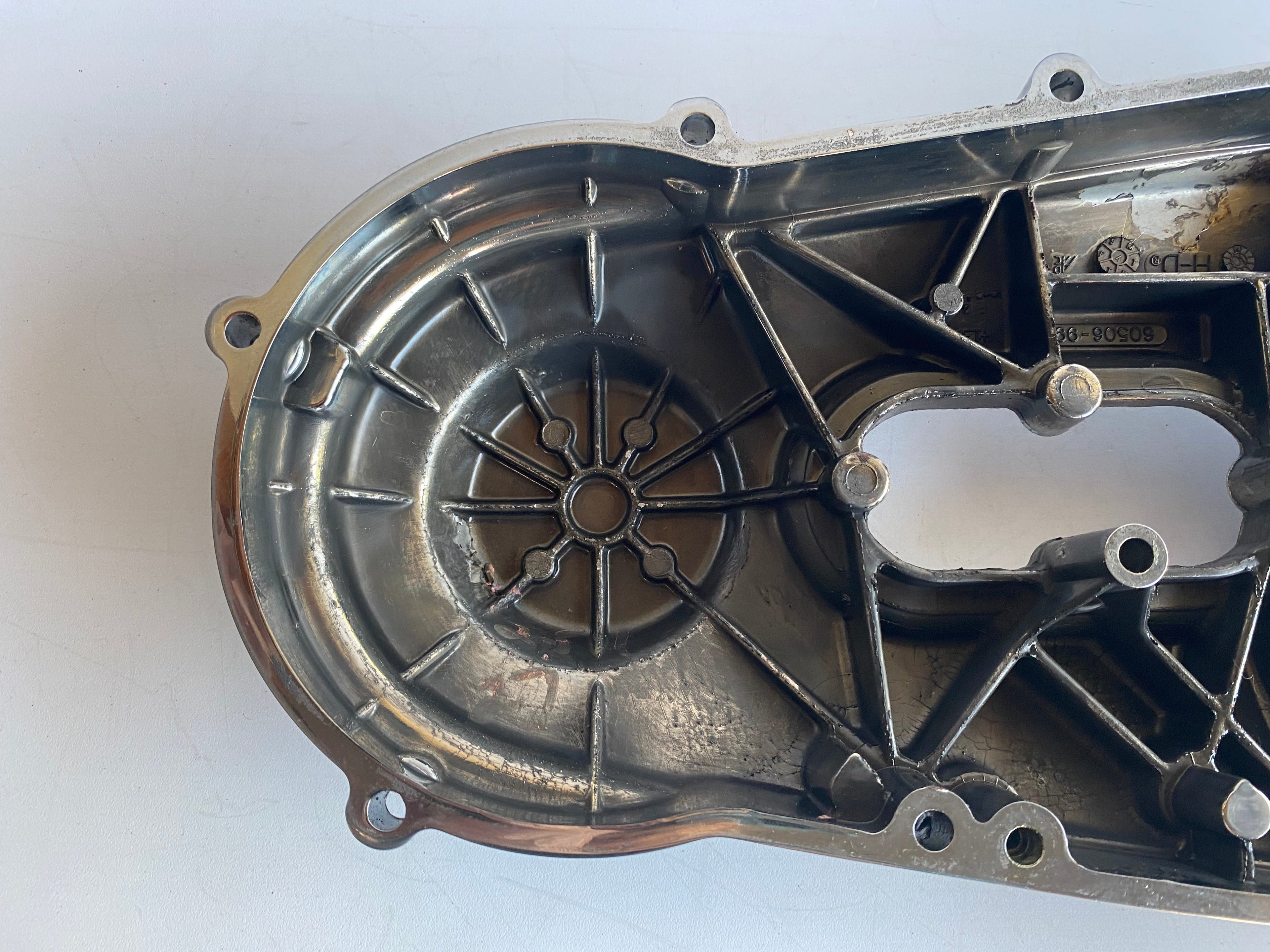 Carter primaire chromé Dyna & Softail Harley Davidson REF OEM 60543-99B