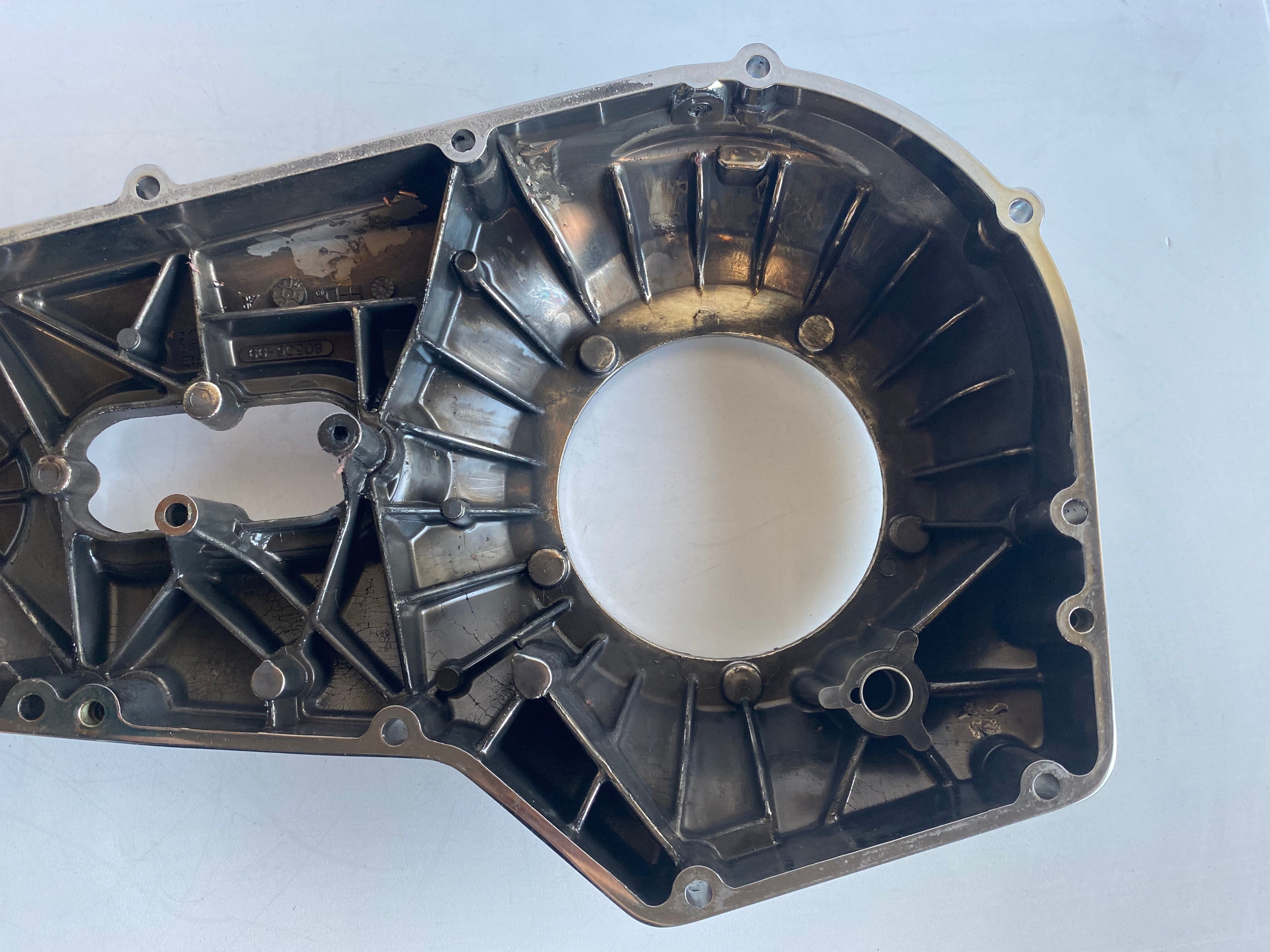 Carter primaire chromé Dyna & Softail Harley Davidson REF OEM 60543-99B