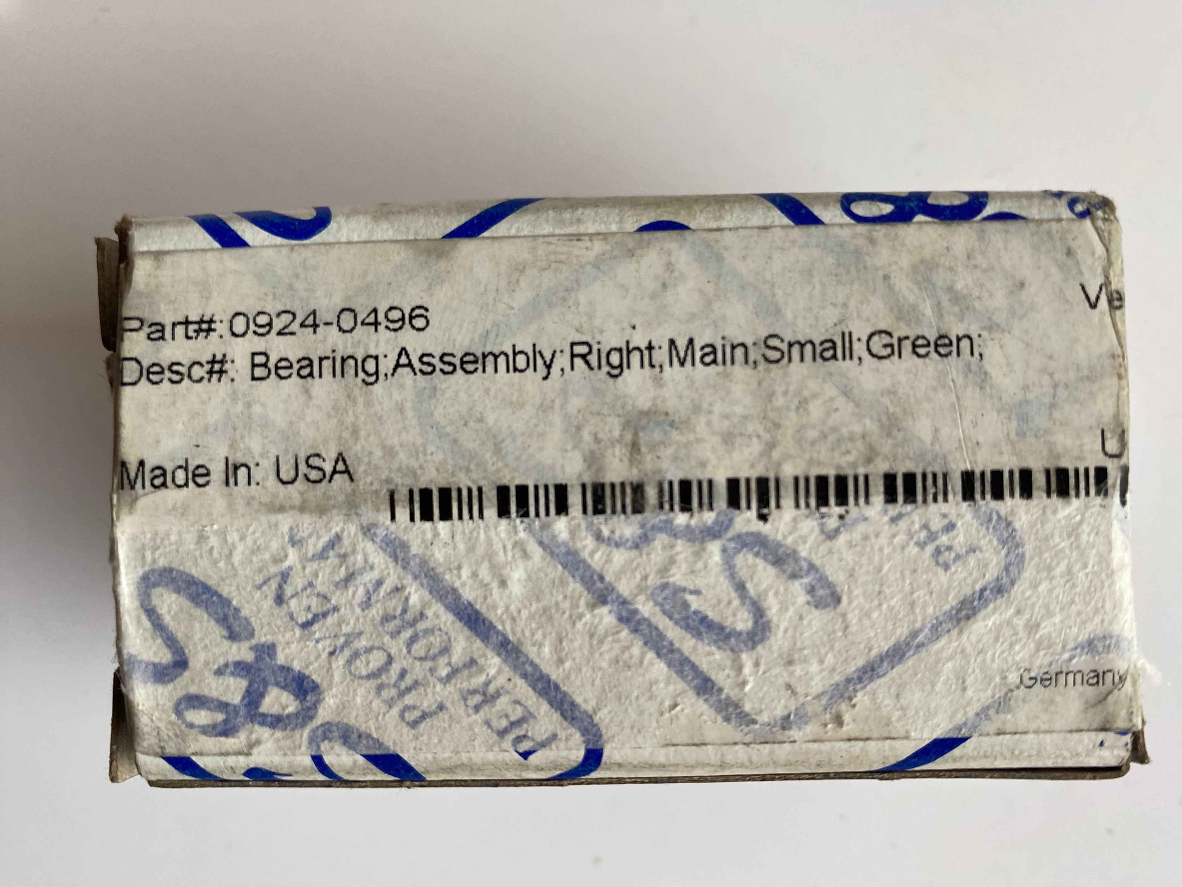 Roulement vilebrequin droit evo 1340 Code rouge Harley Davidson REF OEM 24641-87A