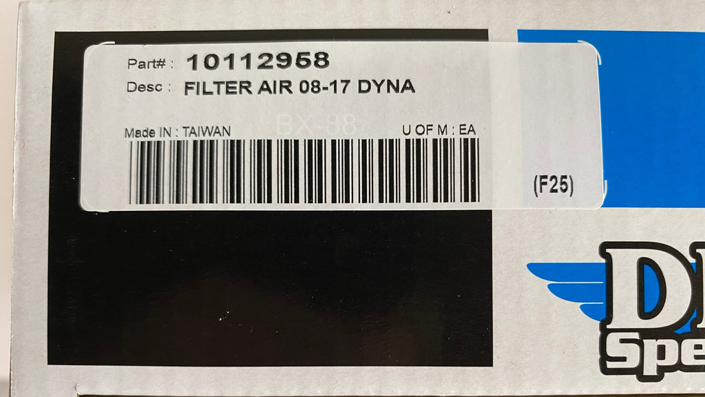 Filtre à air origine  Dyna Harley Davidson REF OEM 29191-08