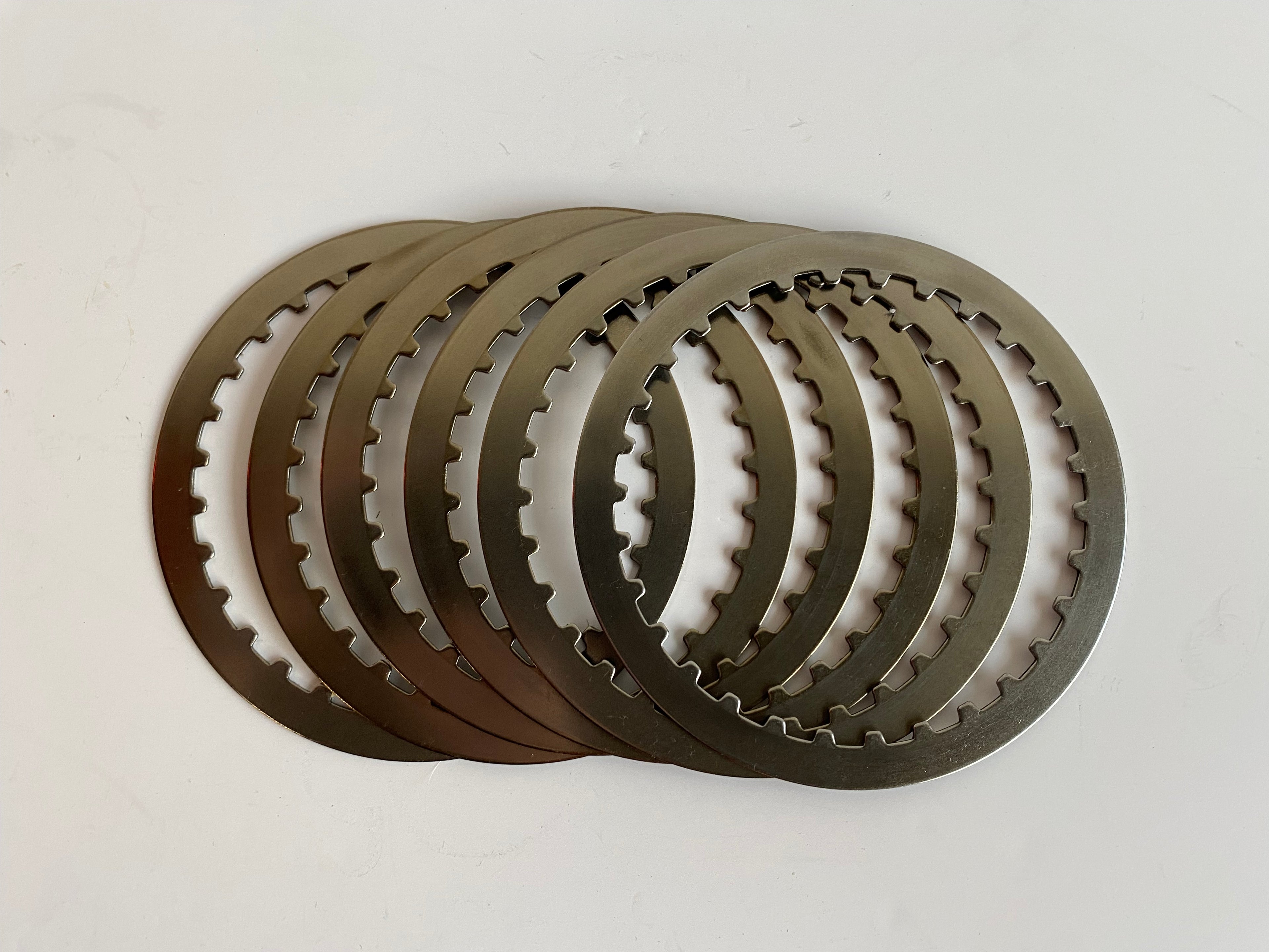 Jeu de 6 disques lisses d'embrayage Harley Davidson REF OEM 37913-90