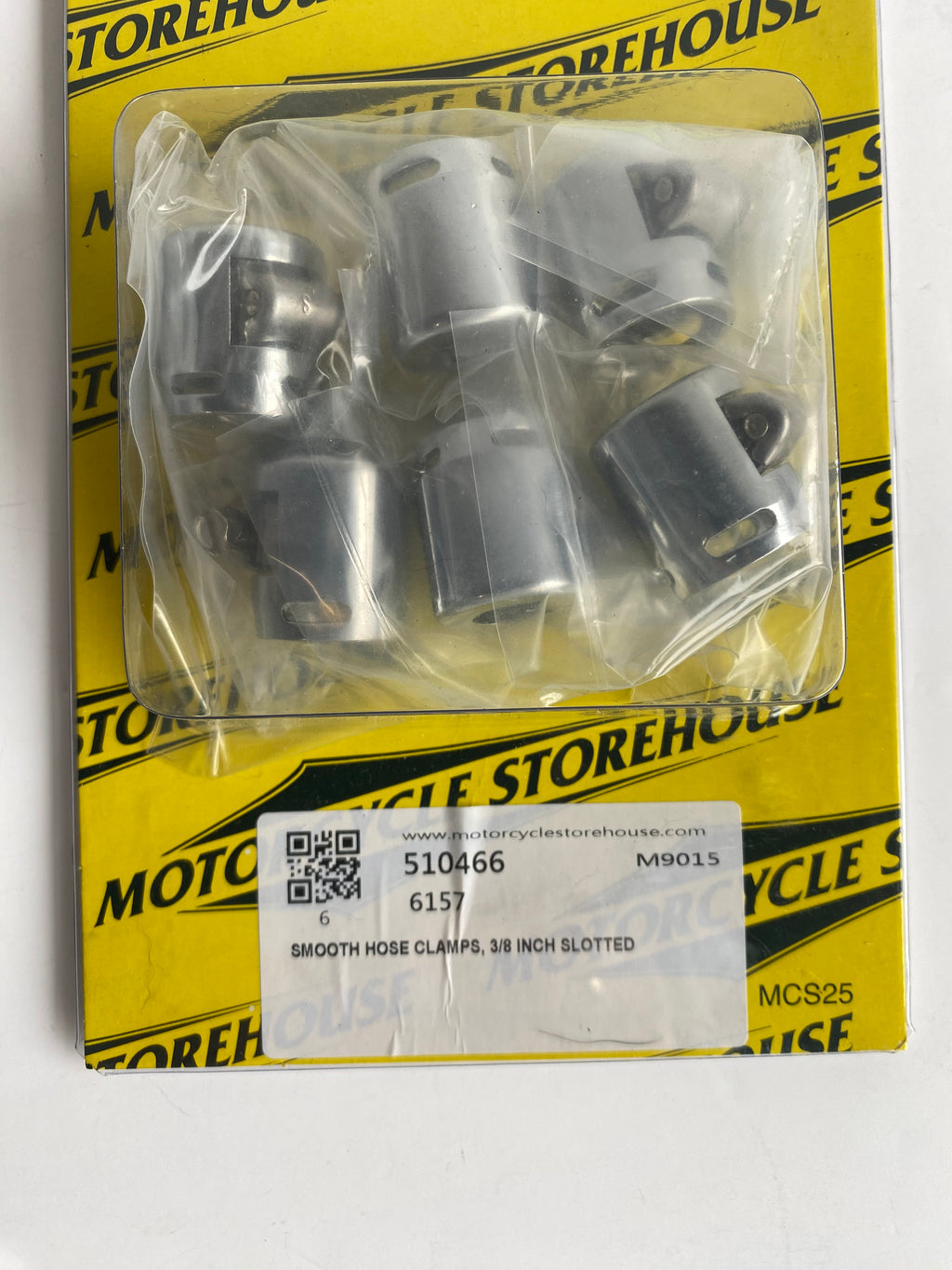 Lot de 6 colliers de serrage chromés durite huile  Harley Davidson REF MCS 510466