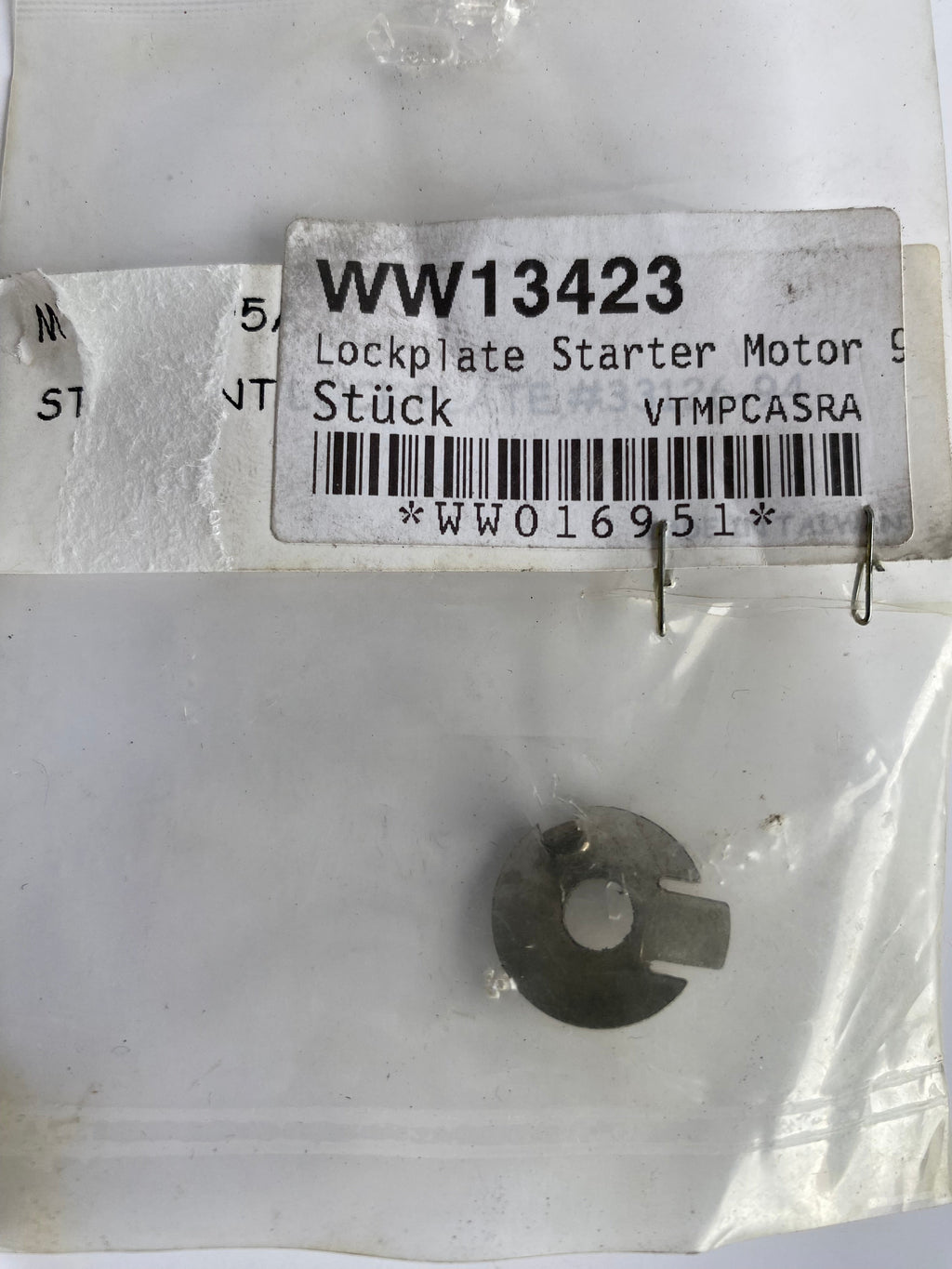 Rondelle de blocage vis démarreur Harley Davidson REF OEM 33126-94