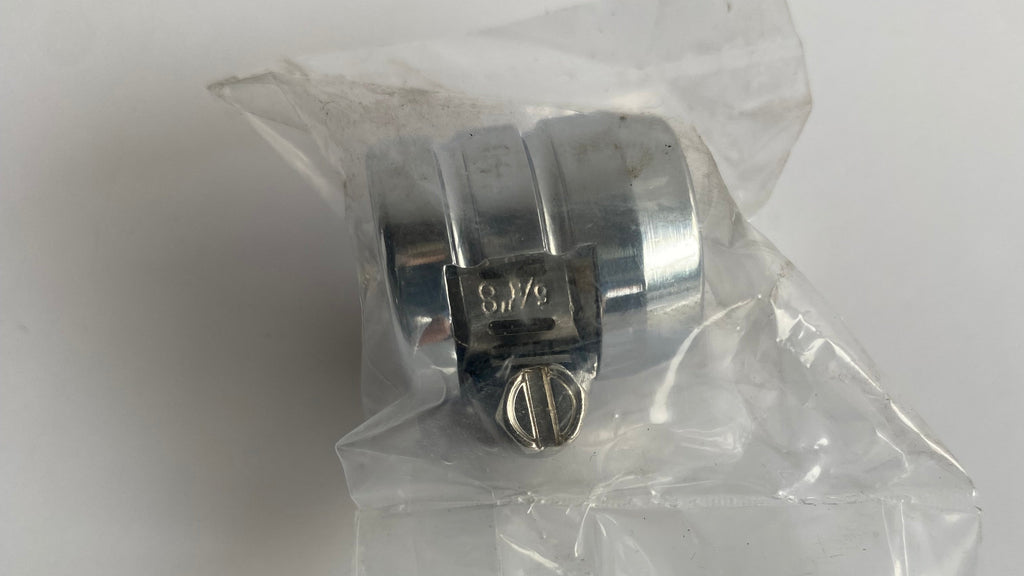Collier de serrage chromé durite huile 3/8" Harley Davidson REF MCS 510468