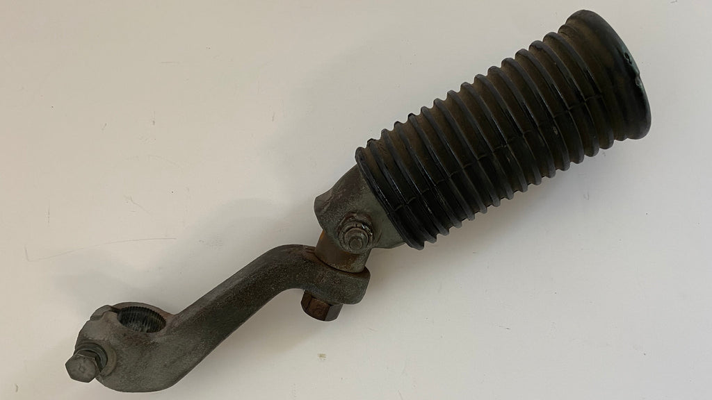 Support et cale pied pilote gauche Shovelhead Harley Davidson  REF OEM 52700-65