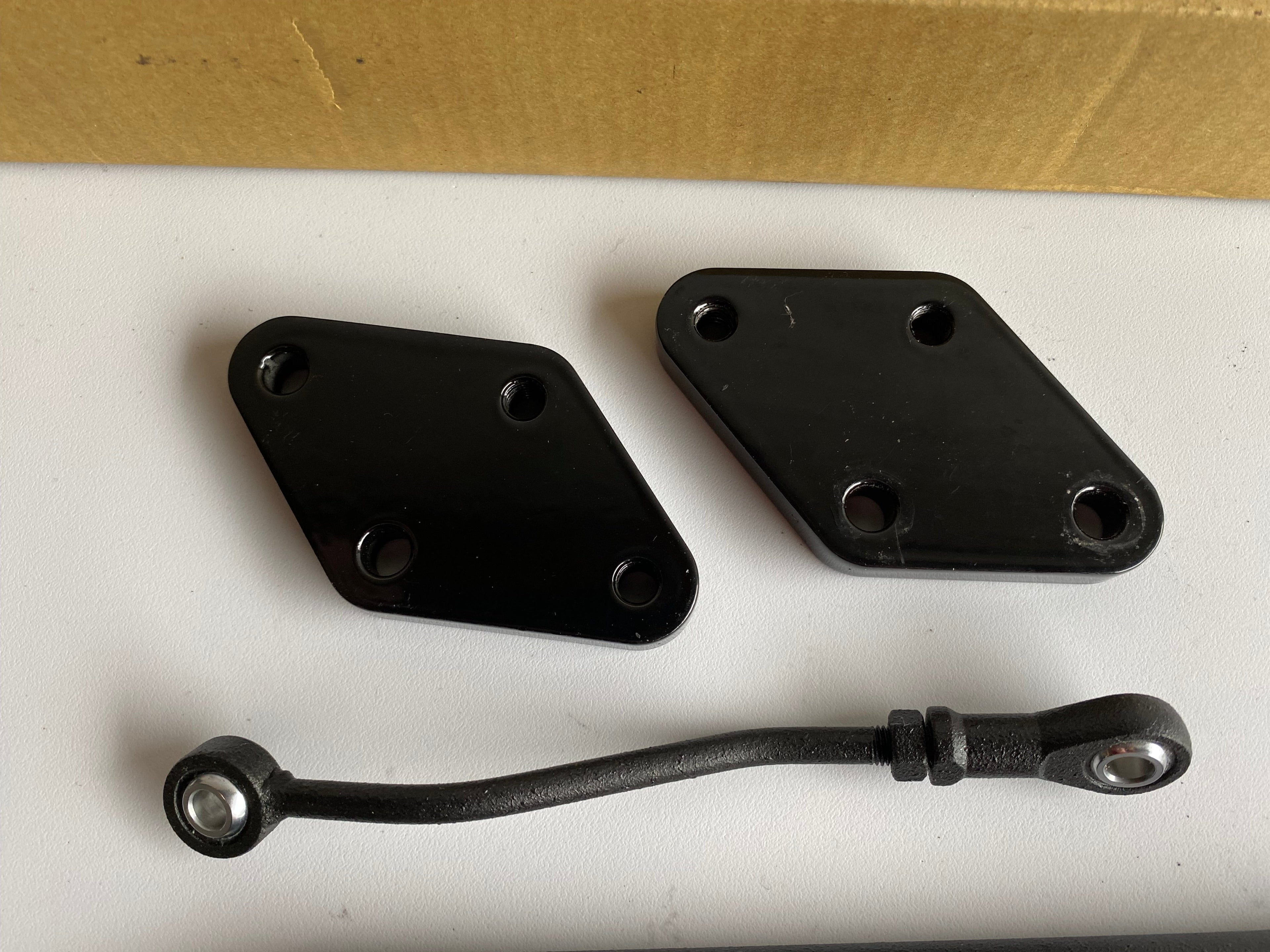 Harley Davidson Black Forward Control Relocation Kit REF DRAG: 1622-0525