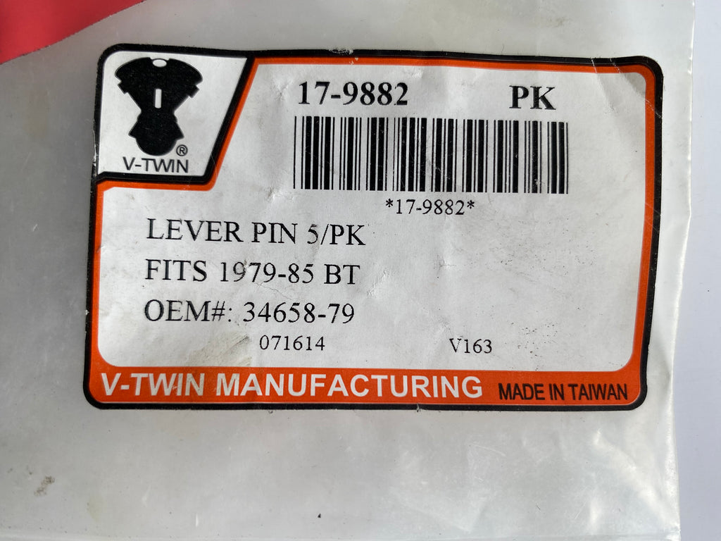 Axe de levier sélecteur de vitesses Big Twin Harley Davidson REF OEM 34658-79