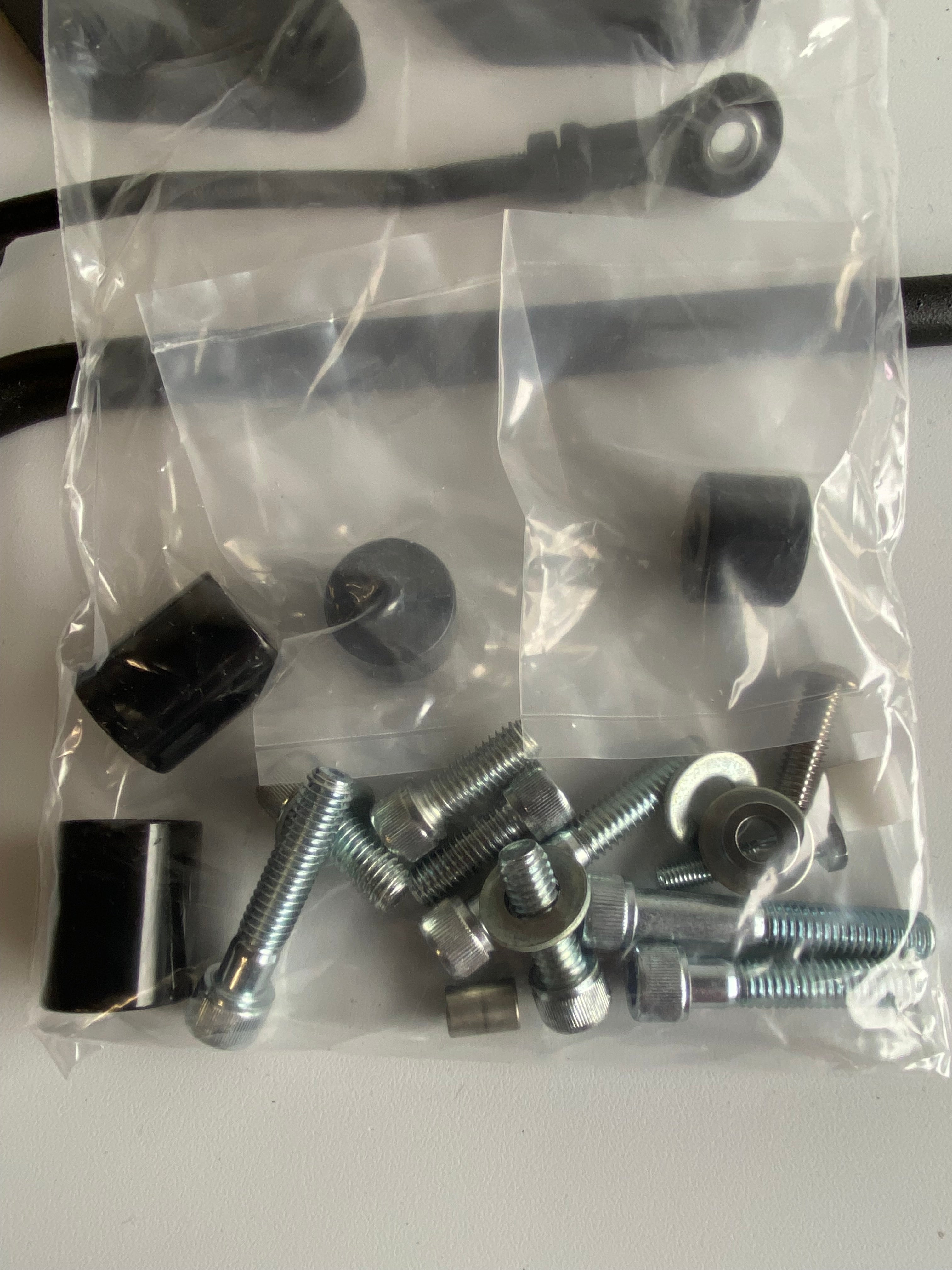 Harley Davidson Black Forward Control Relocation Kit REF DRAG: 1622-0525