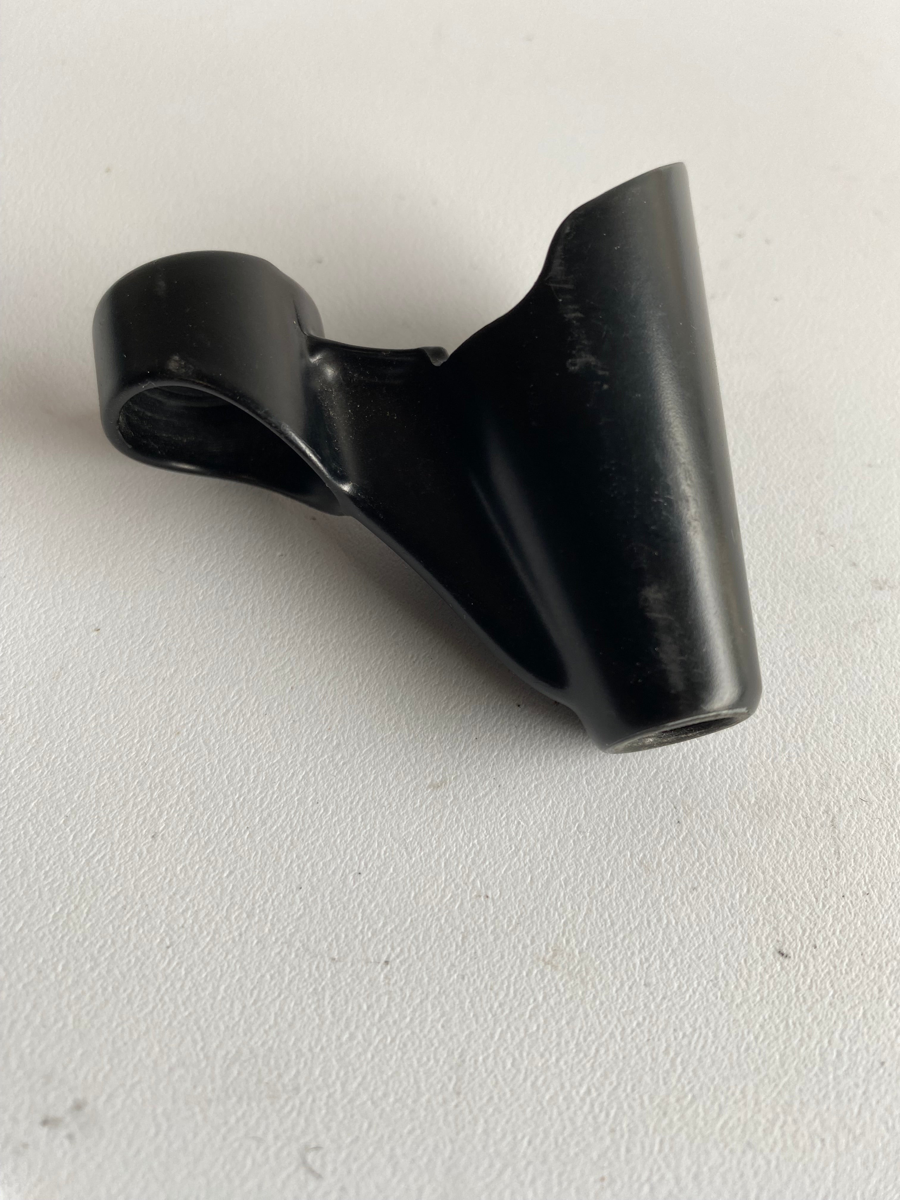 Black Front Turn Signal Bracket Forty Eight Harley Davidson OEM REF: 73267-10