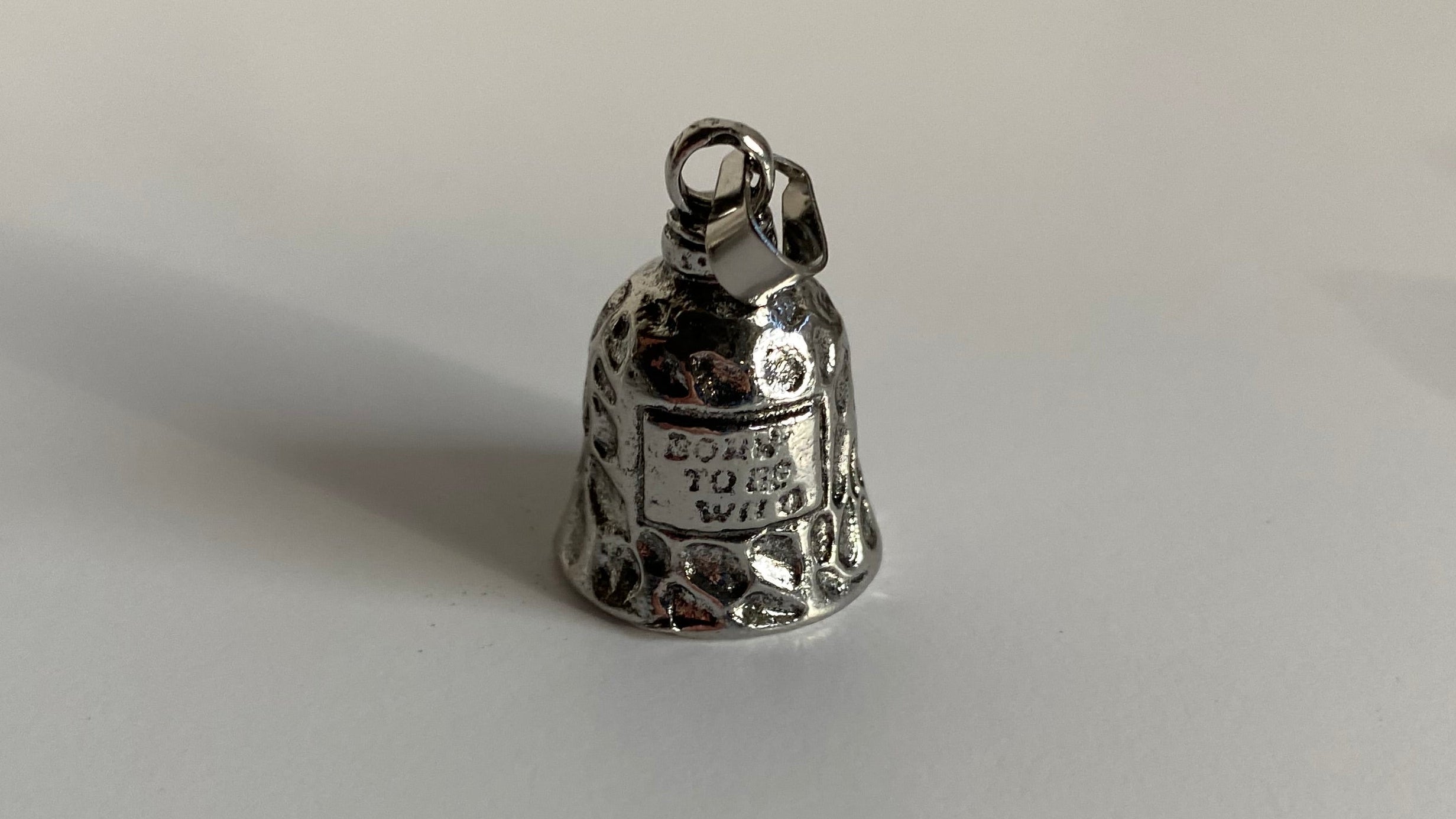 Clochette de moto Route 66 / porte bonheur / amulette / Harley Davidson