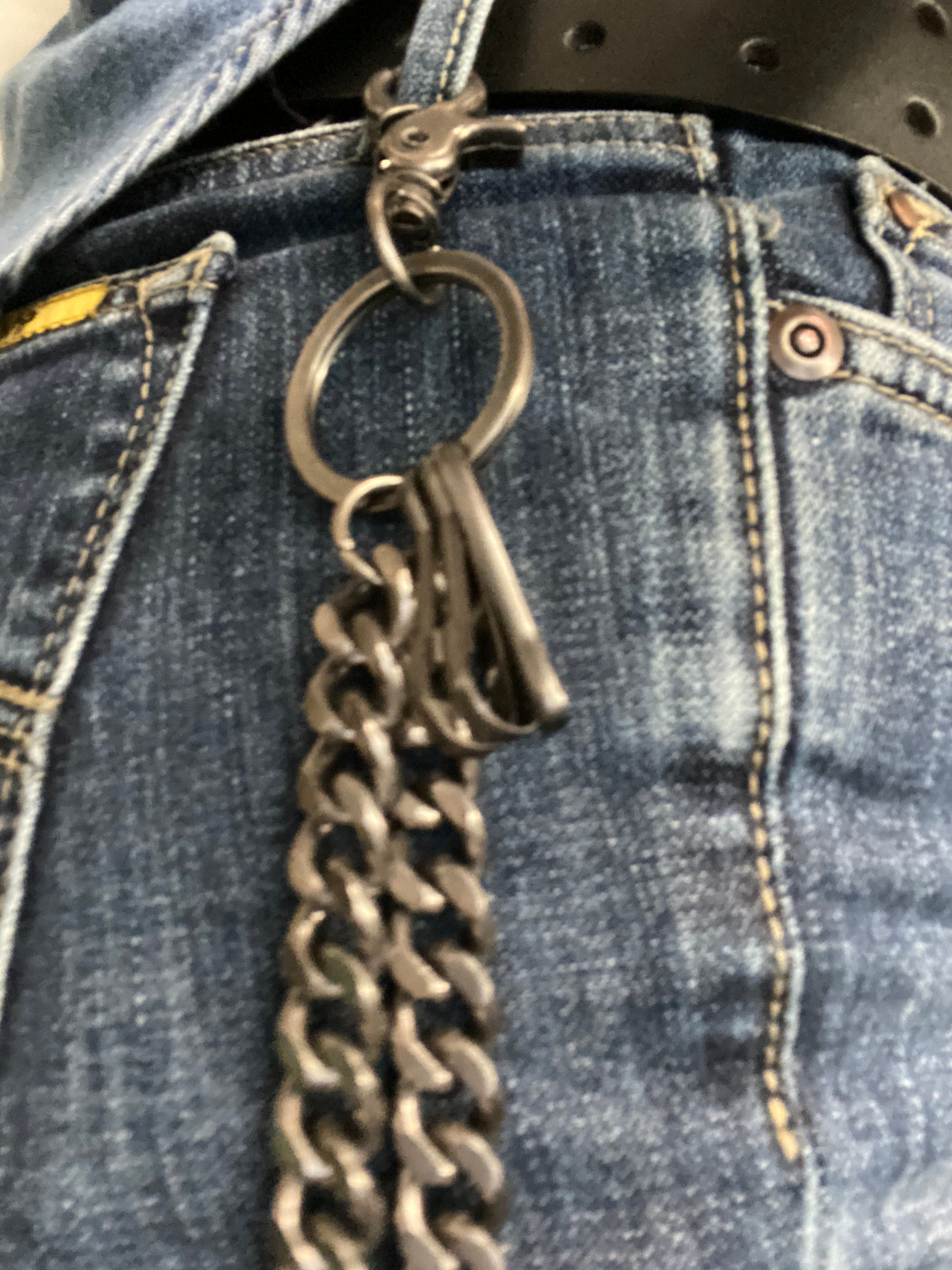 Chaine de portefeuille double révolvers Harley Davidson