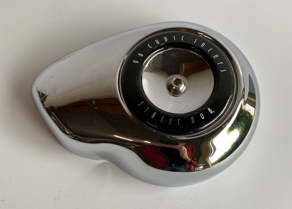 Harley Davidson Dyna Original Chrome Air Filter Cover OEM REF: 28725-10