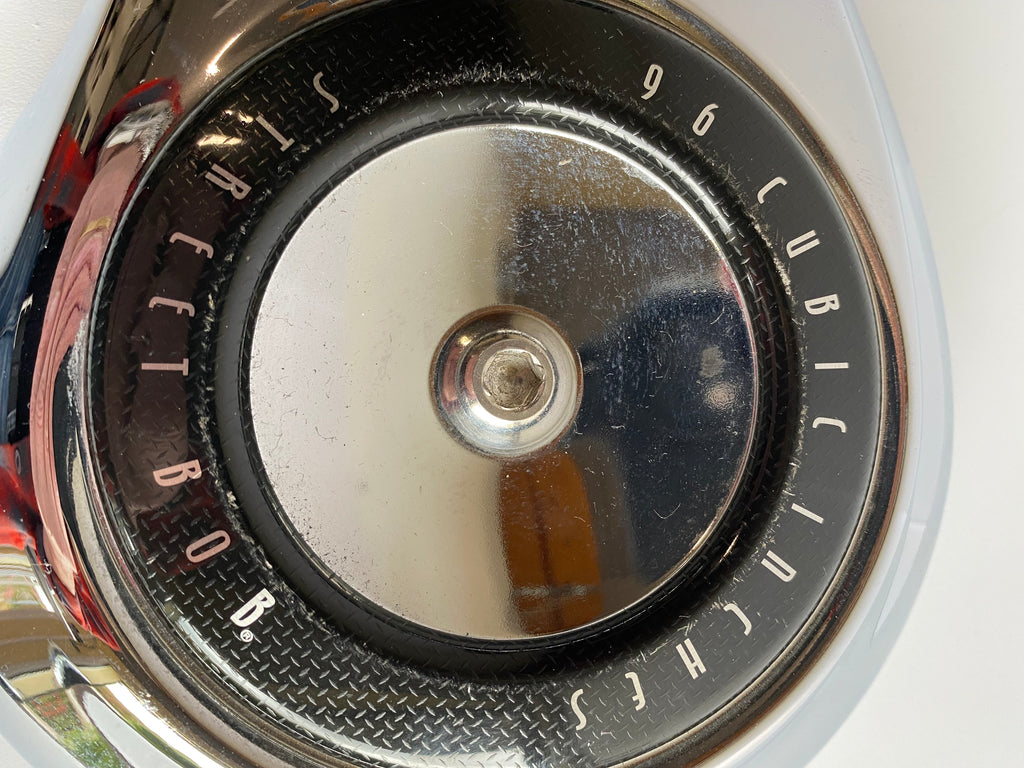 Harley Davidson Dyna Original Chrome Air Filter Cover OEM REF: 28725-10
