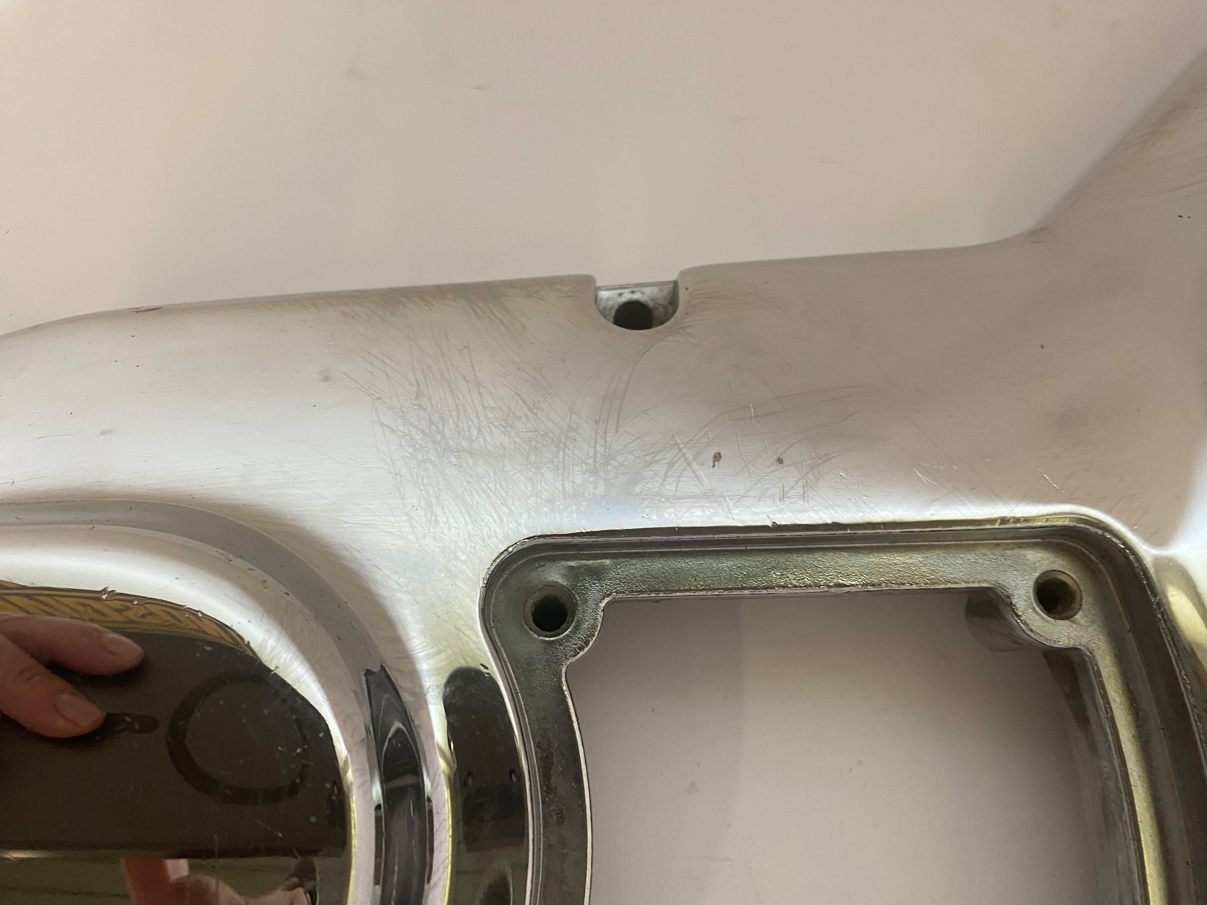 Carter primaire chromé Touring Harley Davidson REF OEM 60665-99B