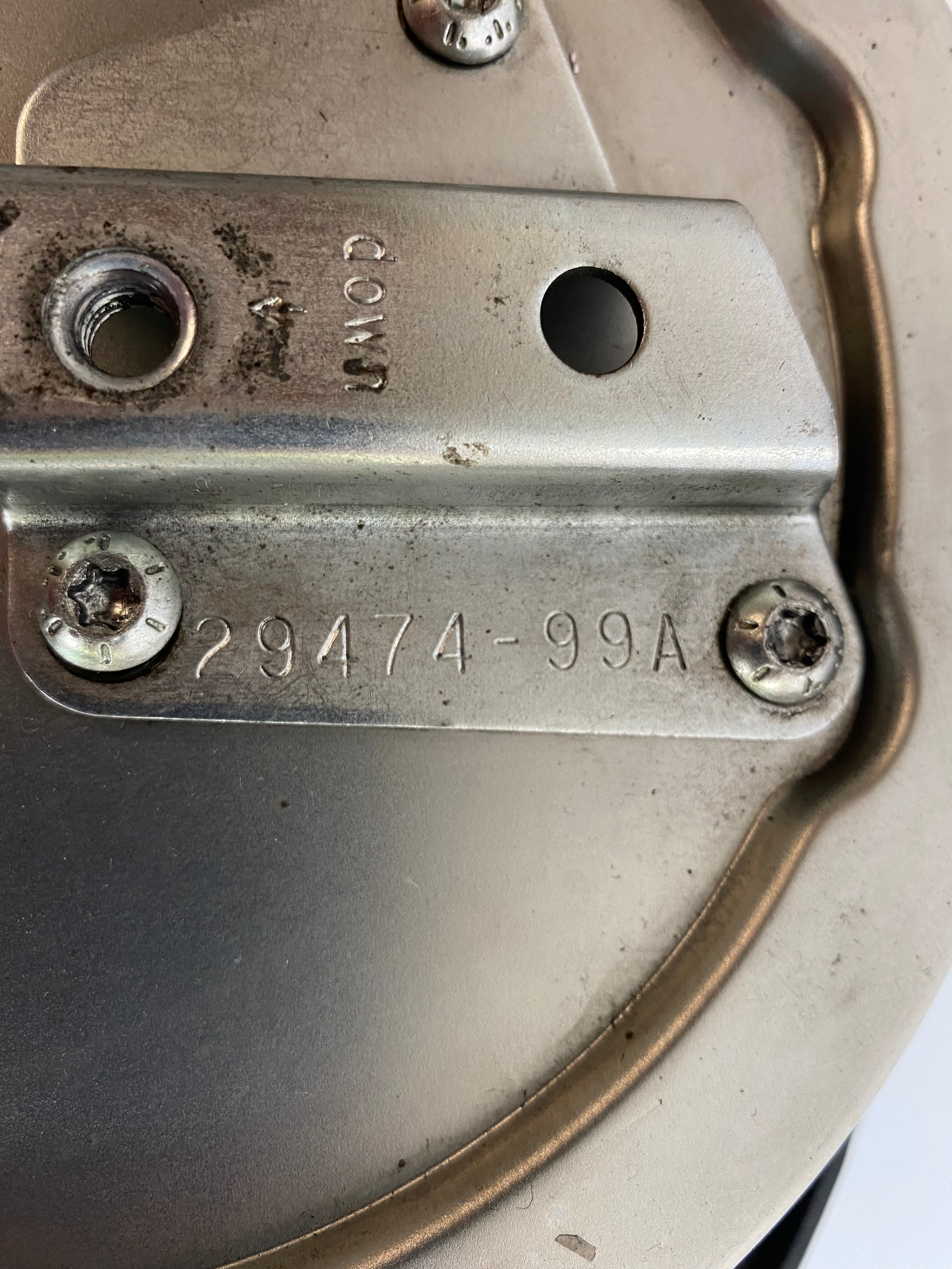 Original Harley Davidson Air Filter Assembly REF: 29104-08A