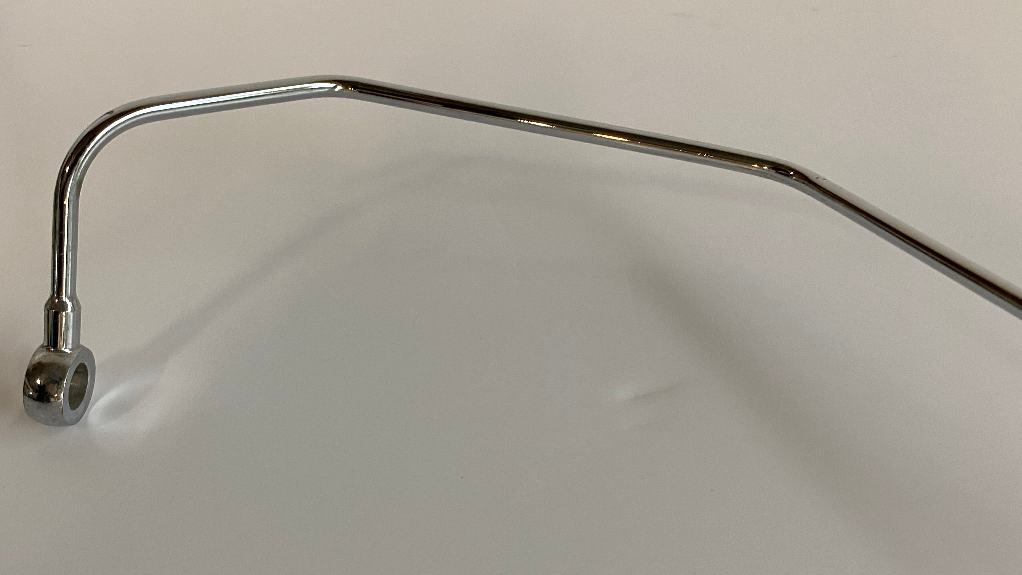 Durite de frein arrière rallongé inox et chrome Softail Harley Davidson REF 44970-07