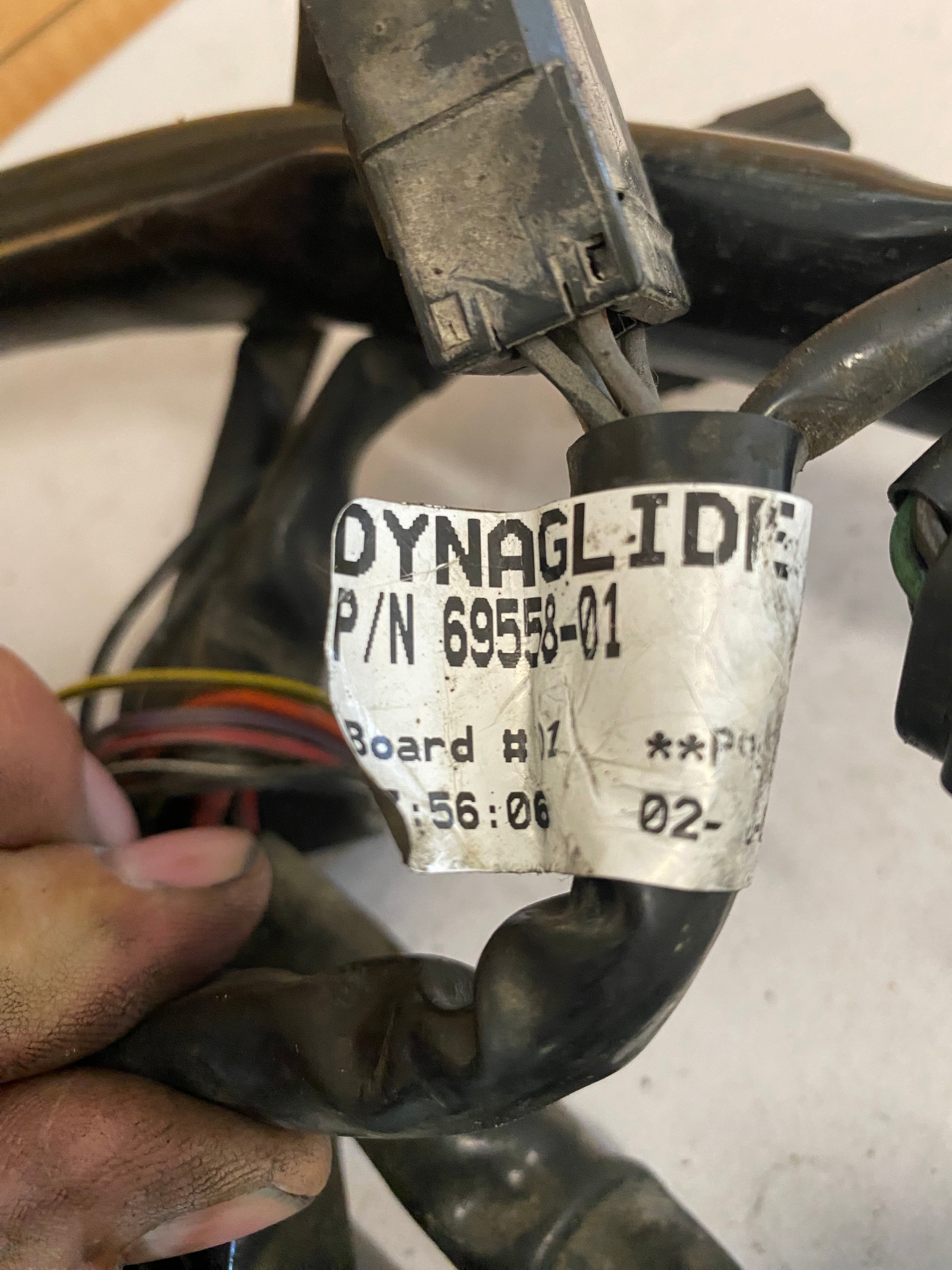 Complete Wiring Harness Dyna Harley Davidson REF OEM 69558-01