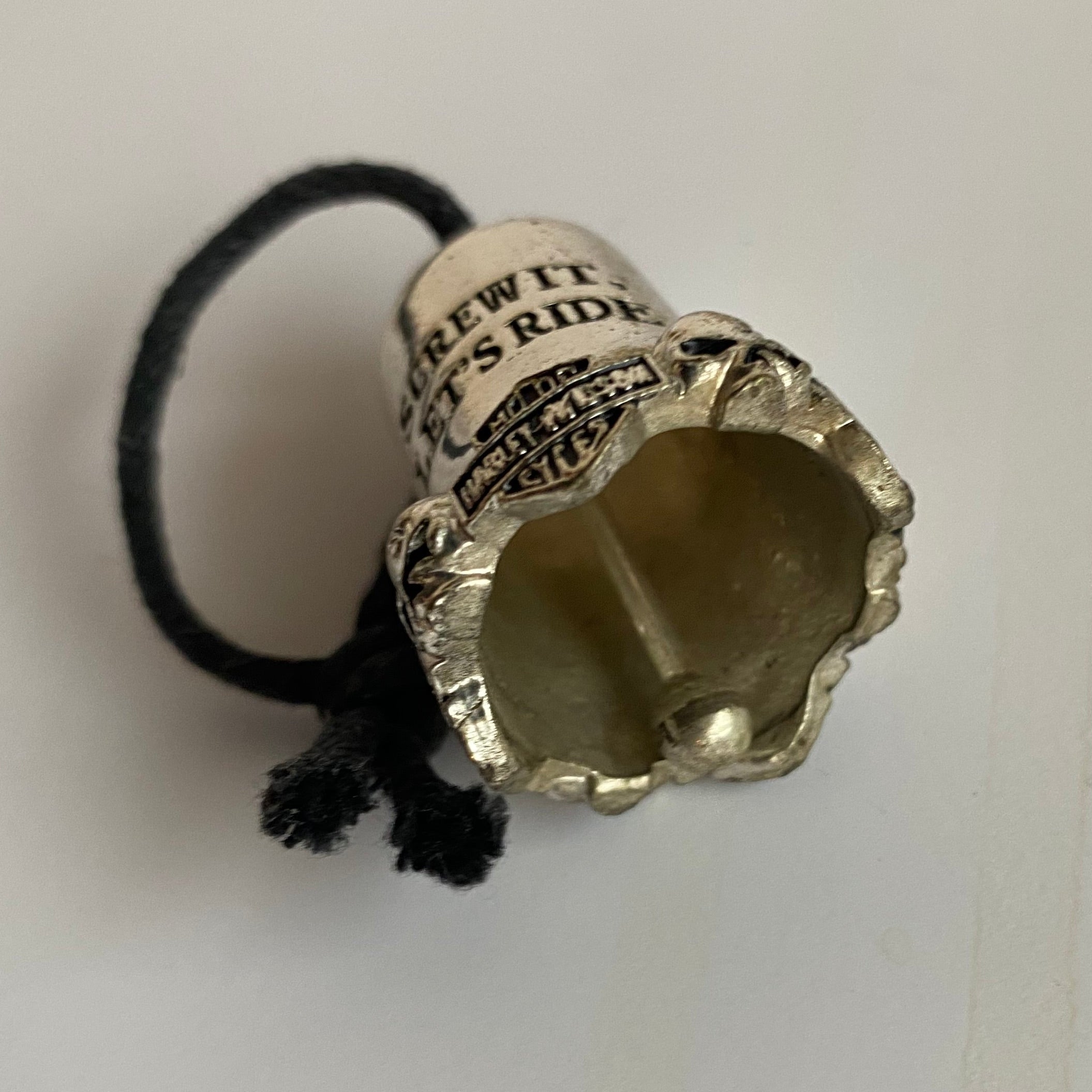 Clochette porte bonheur Harley Davidson