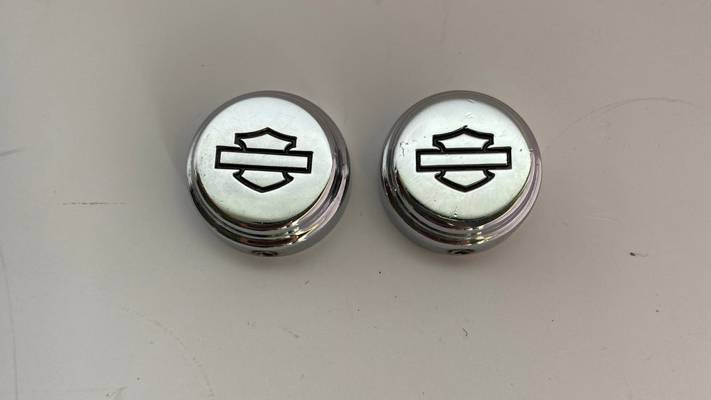 Jeu de 2 caches Bar & Shield vis hexagonale 3/4" Harley Davidson
