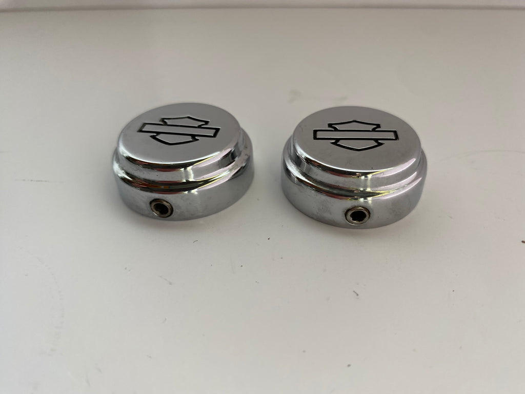 Jeu de 2 caches Bar & Shield vis hexagonale 3/4" Harley Davidson