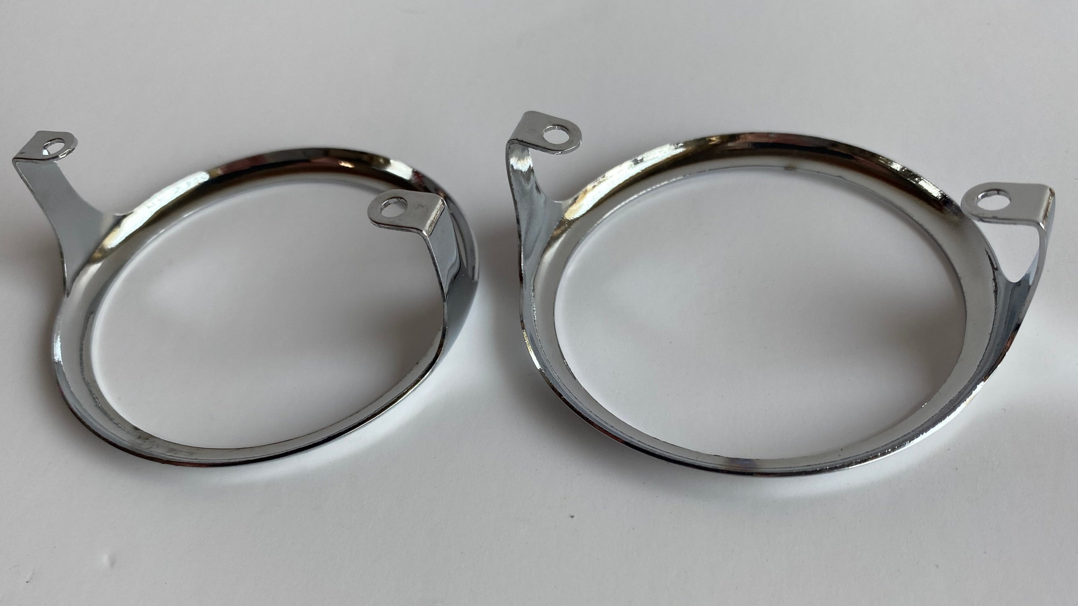 Cerclages chromés de clignotants Harley Davidson