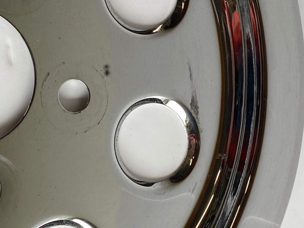 Cache poulie et vis chromés Harley Davidson REF MCS : 990257