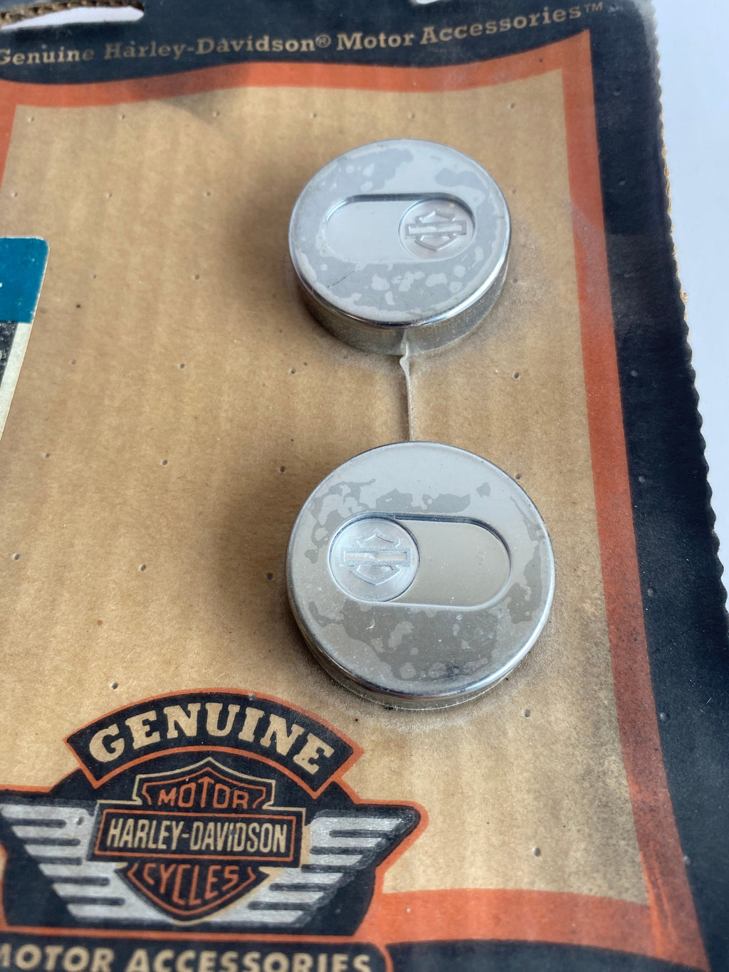 Jeu d'embouts de guidon Aluminator grips Harley Davidson REF OEM 56657-00