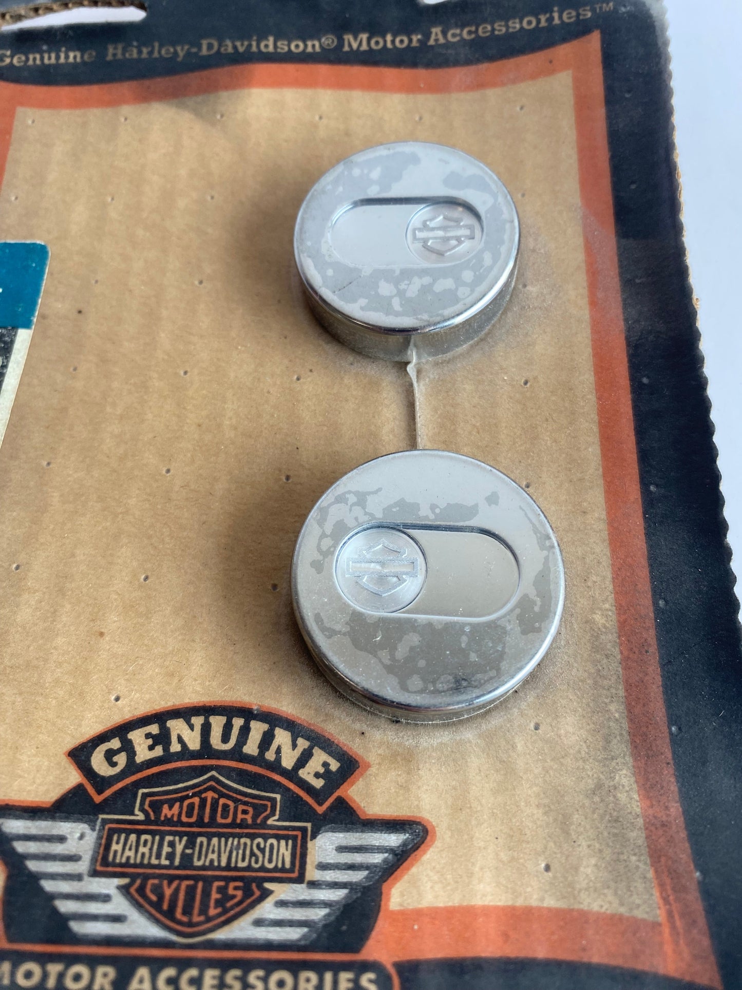 Jeu d'embouts de guidon Aluminator grips Harley Davidson REF OEM 56657-00