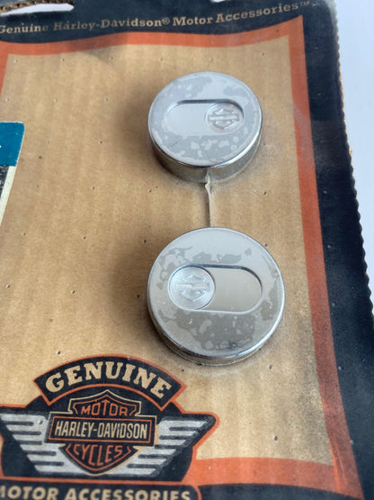 Jeu d'embouts de guidon Aluminator grips Harley Davidson REF OEM 56657-00
