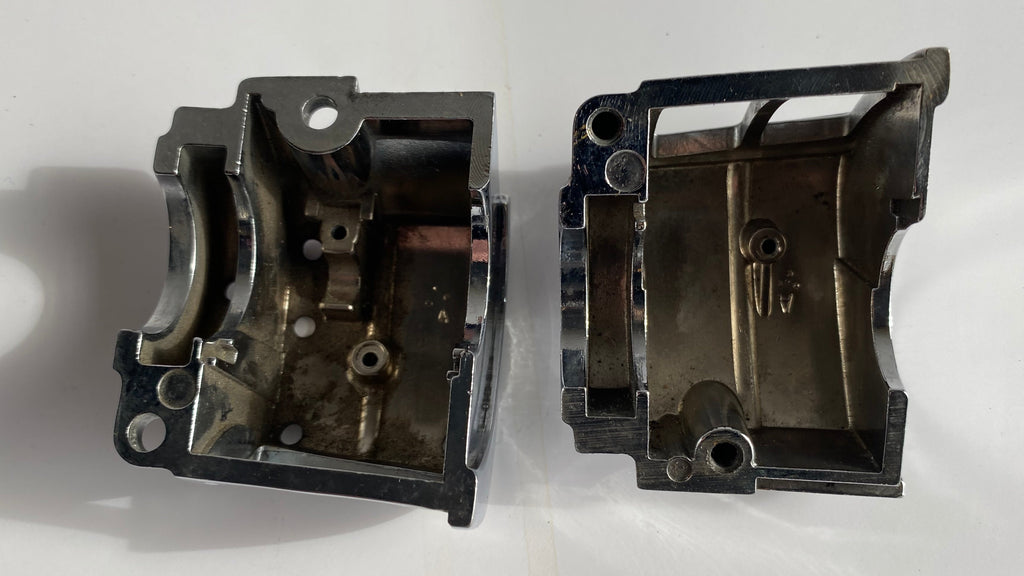 Cocote housse boutons commodo chromé gauche Harley Davidson 1982-1995