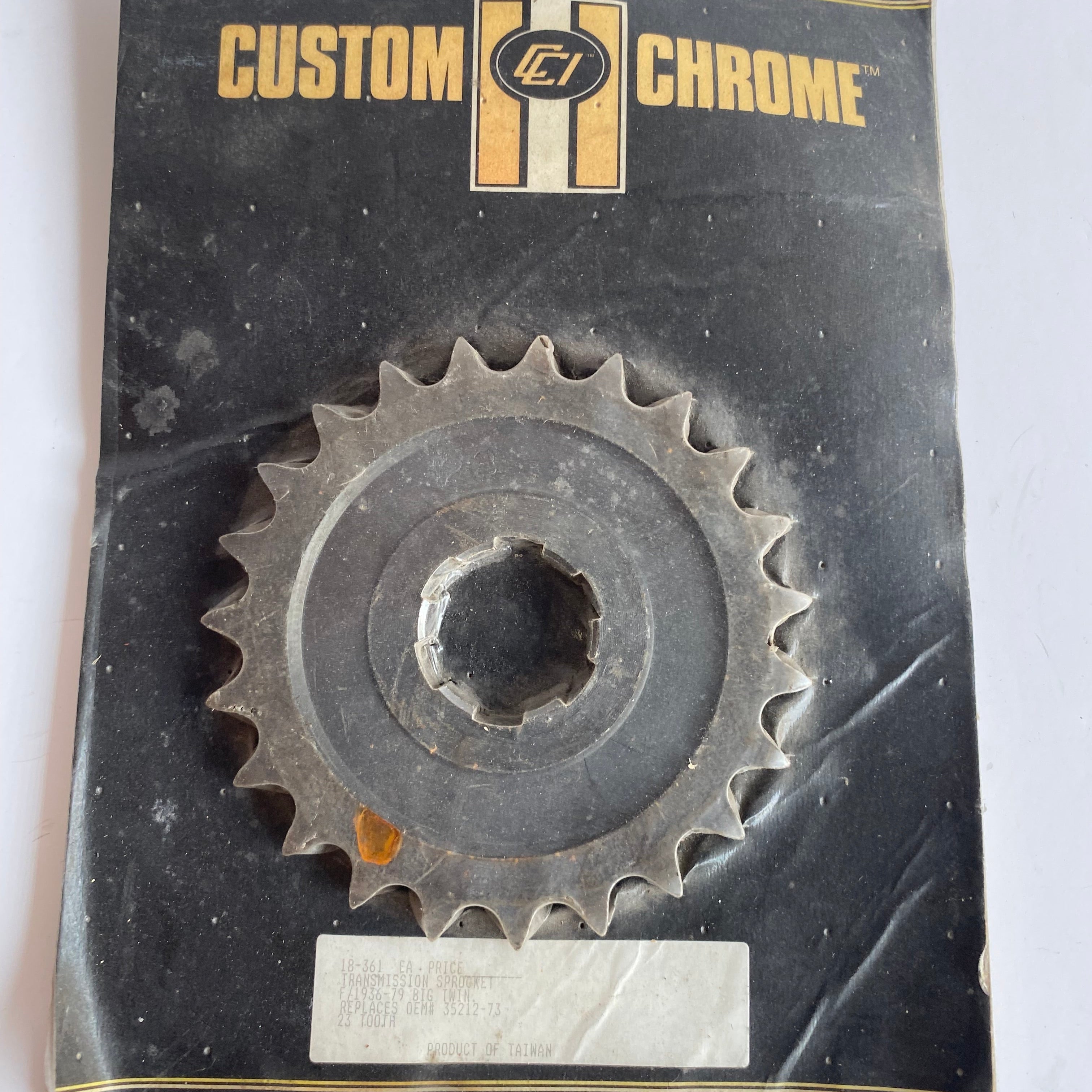 Pignon 23 dents Panhead / Shovelhead Harley Davidson REF OEM 35212-73