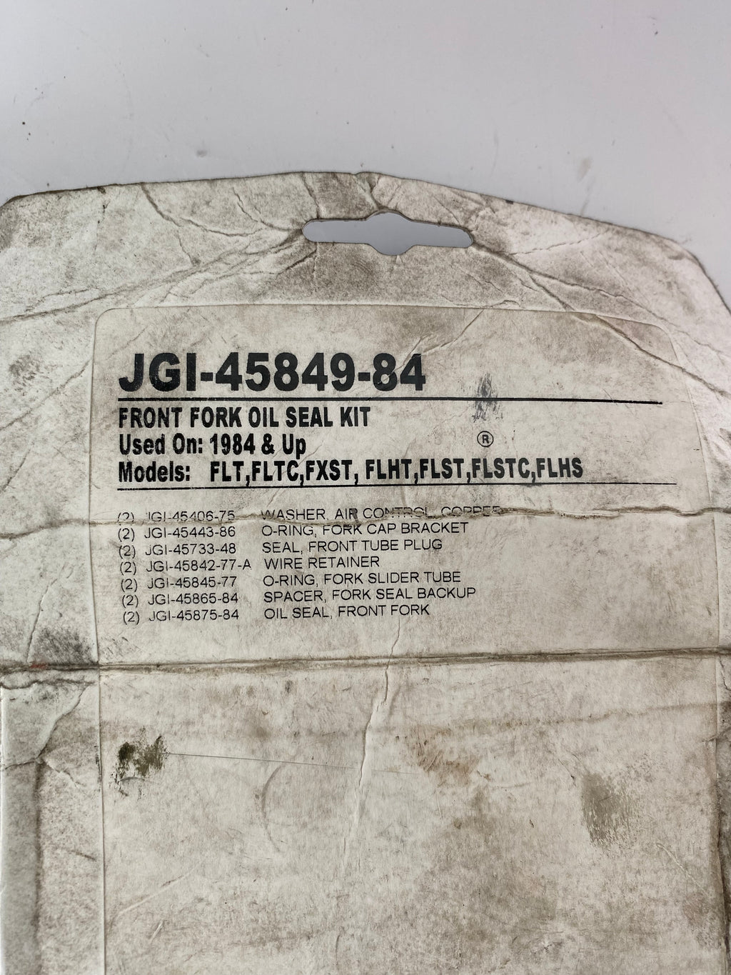Pochette de joints de fourche 41mm Harley Davidson REF OEM 45849-84