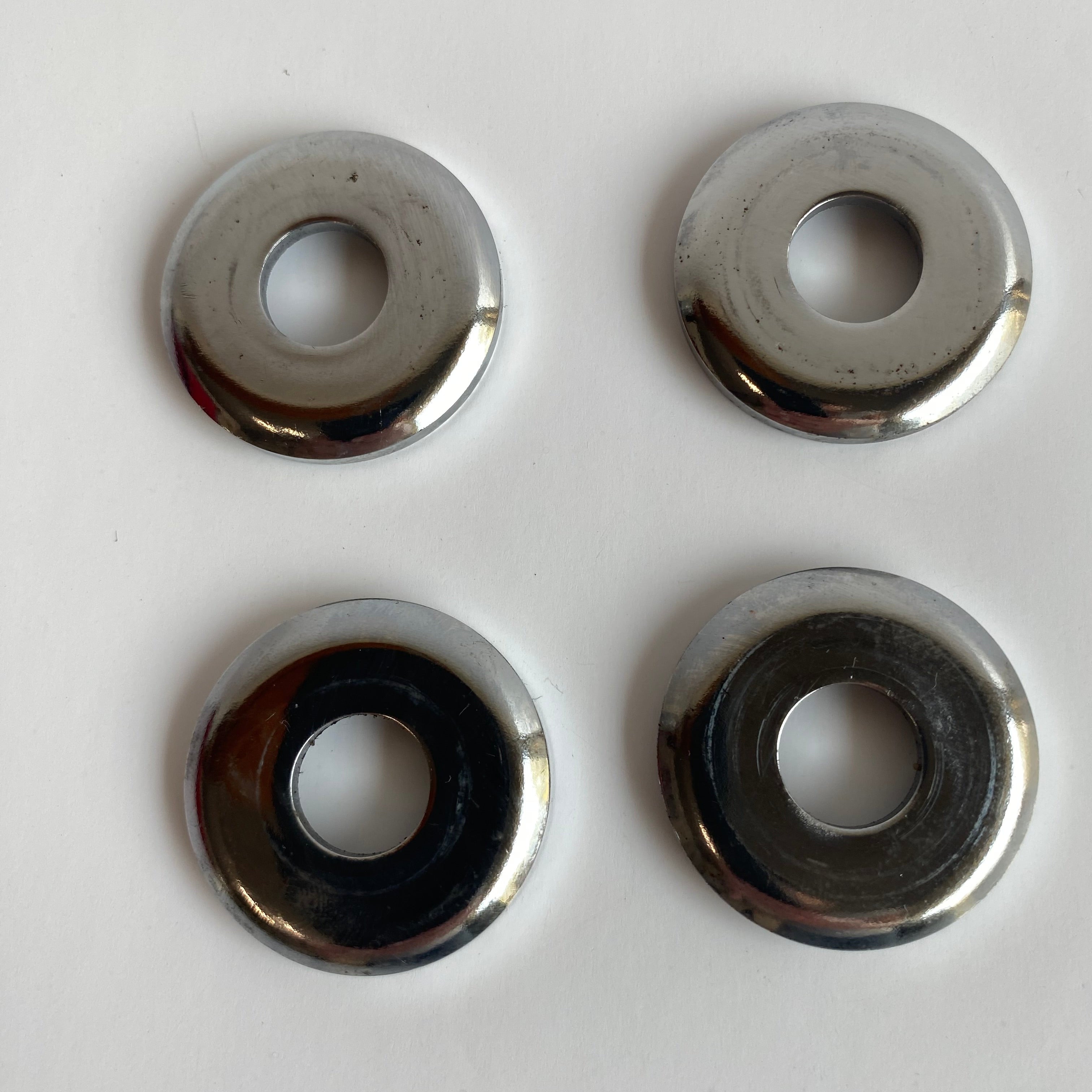 Harley Davidson Chrome Riser Washers REF MCS 989786