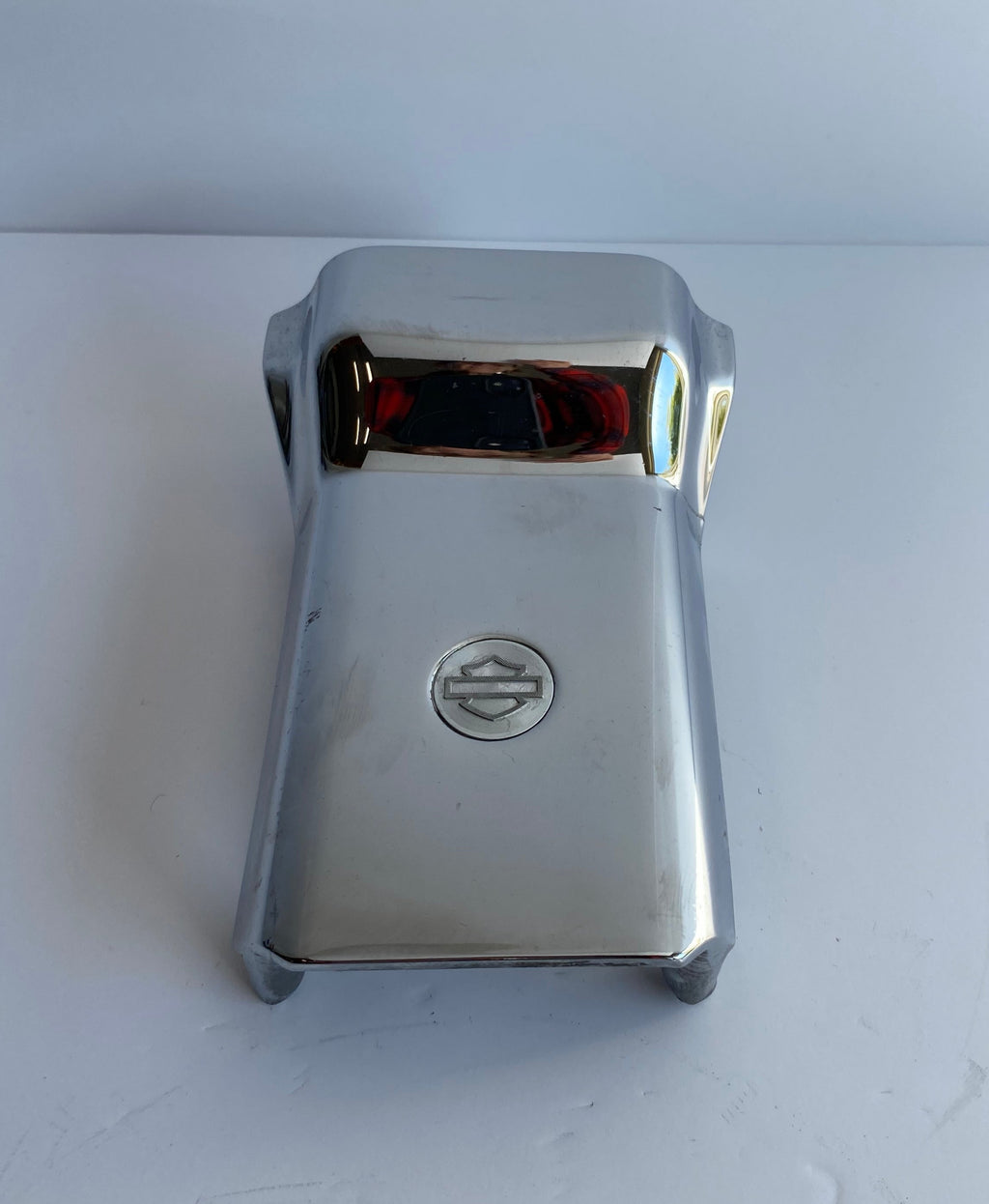 Cache risers avant chromé Harley Davidson REF OEM : 67898-96